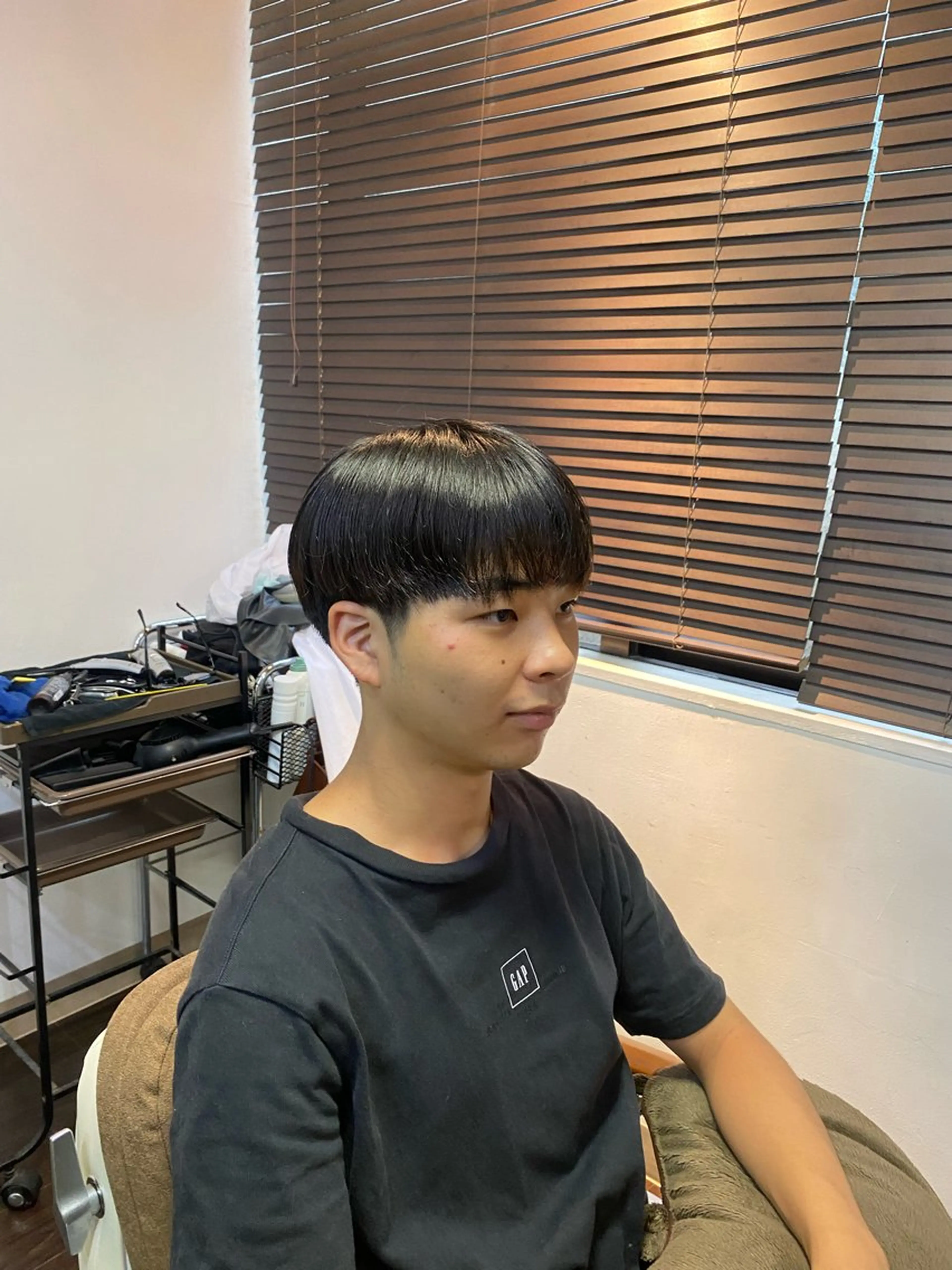 ヘアアレンジ メンズ カット メンズ特化 エシカル　松原大将のヘアスタイル