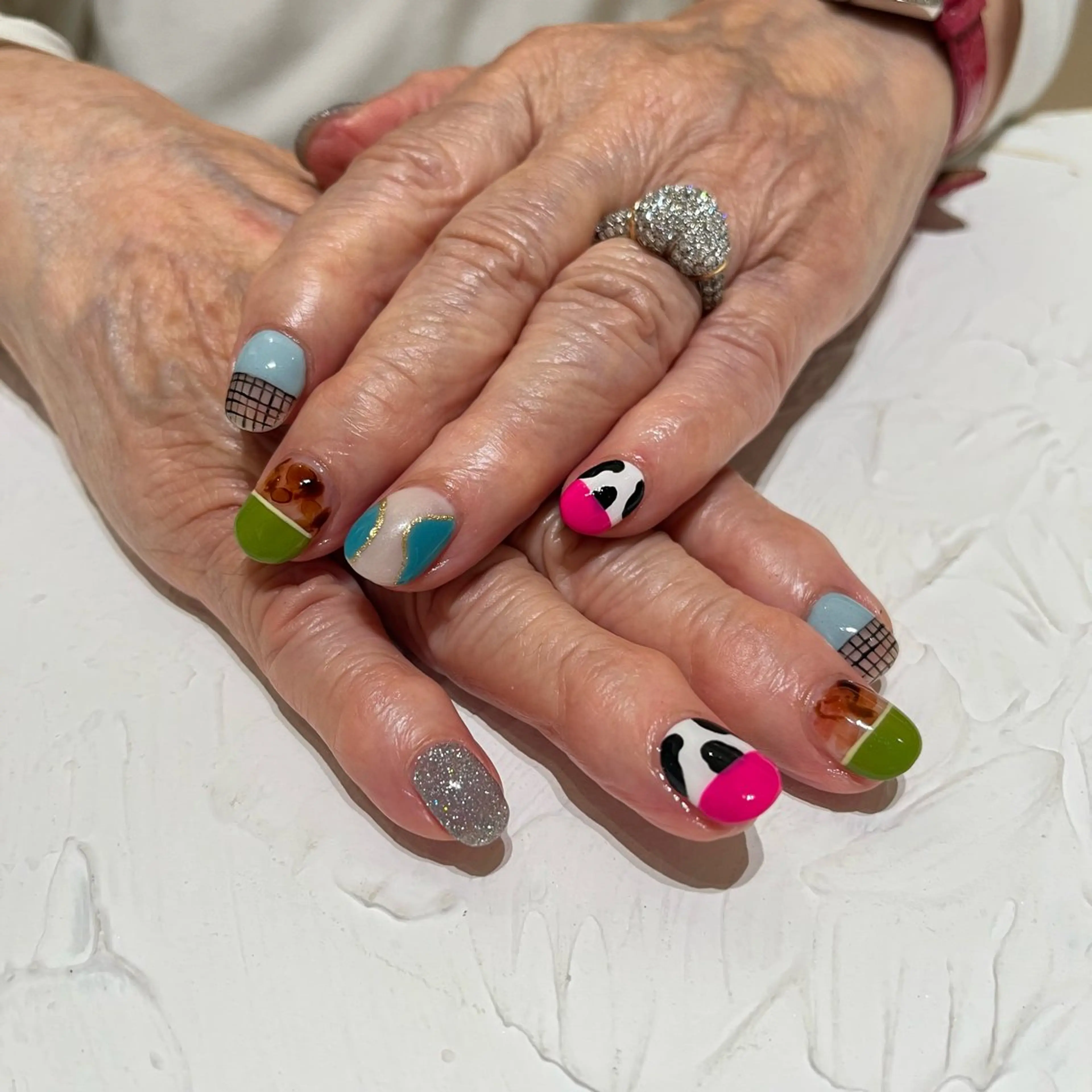 ネイル 四之宮 百花のネイルデザイン