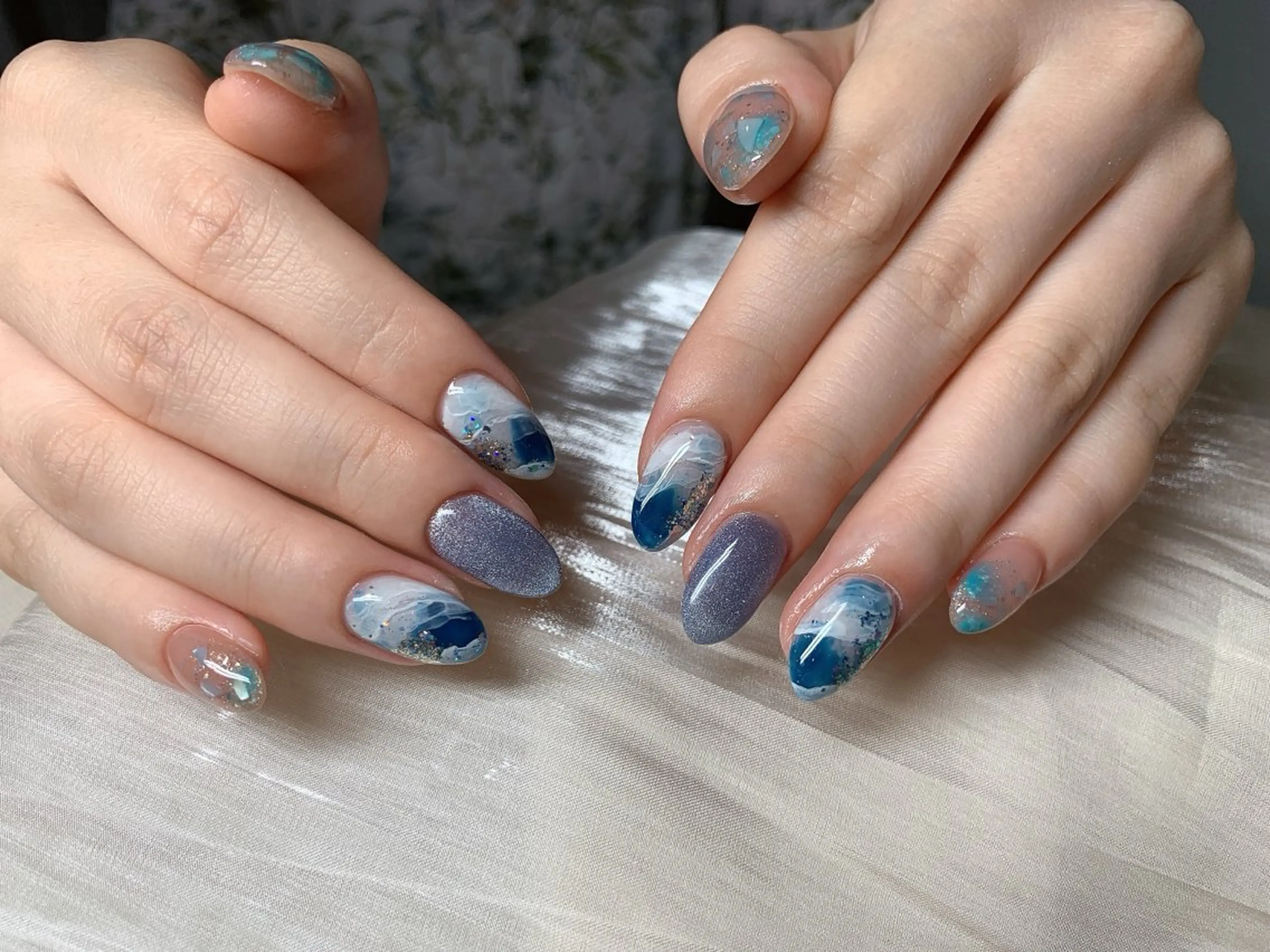 ネイル ゆず秋葉原 Vickyのネイルデザイン