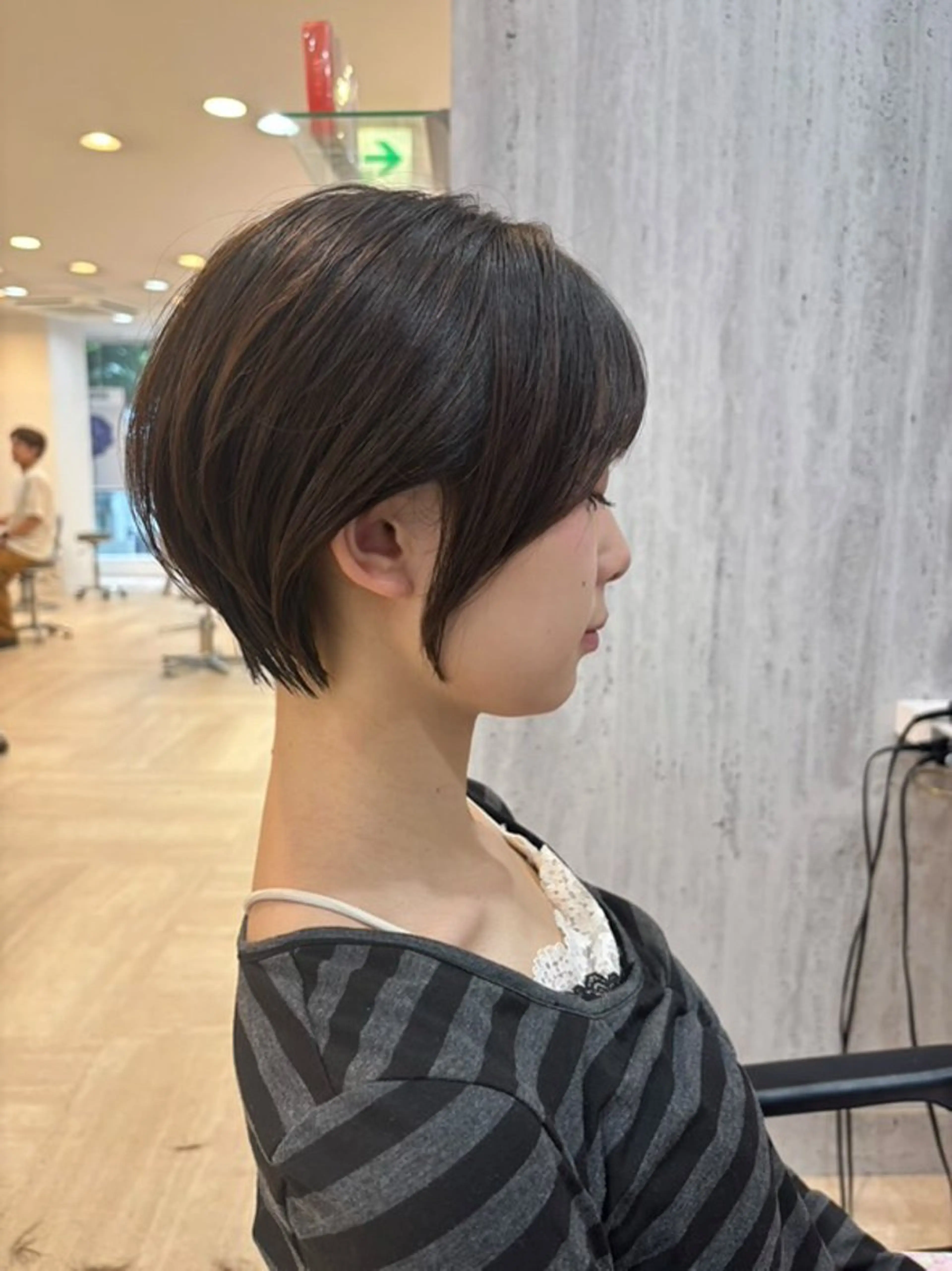 ショート カット Gardenhair 小笠原篤矢ショートのヘアスタイル