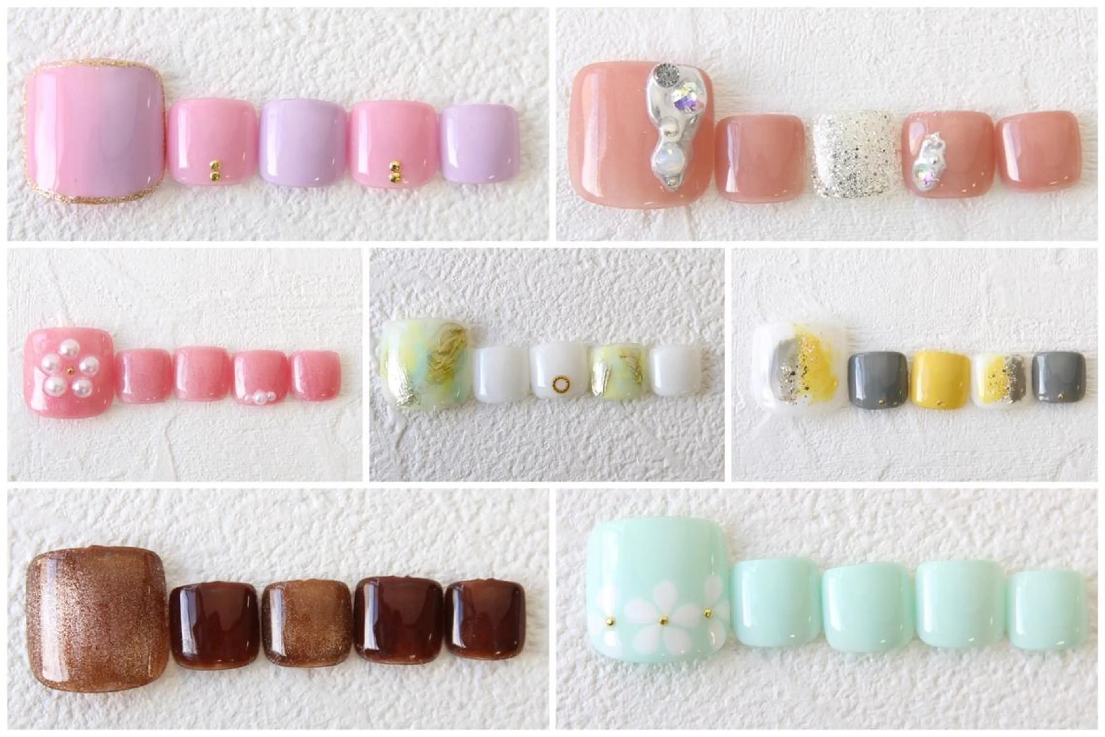 ネイル フットネイル クレアラルーチェ 広島店のネイルデザイン