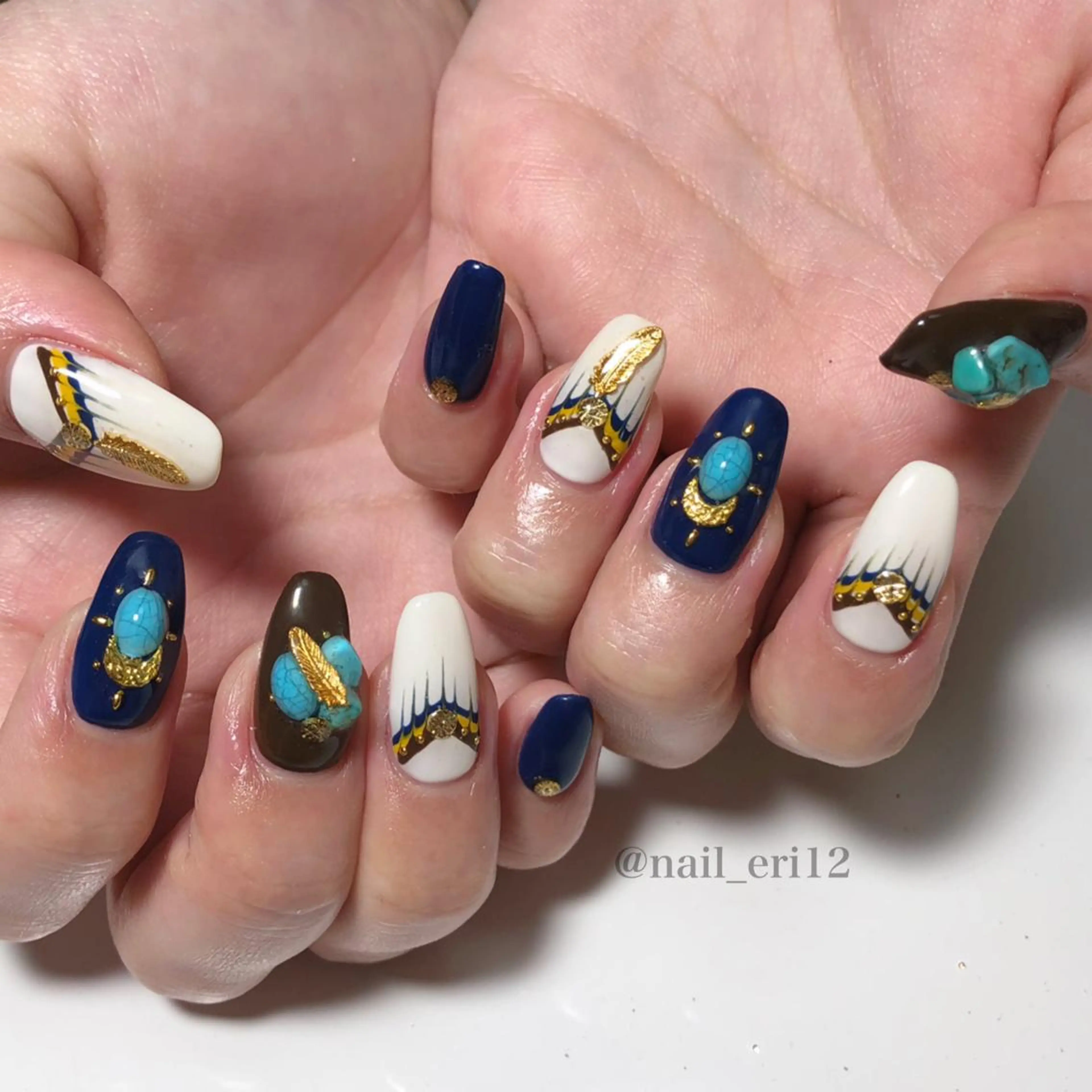 ネイル nail salon &e eriのネイルデザイン