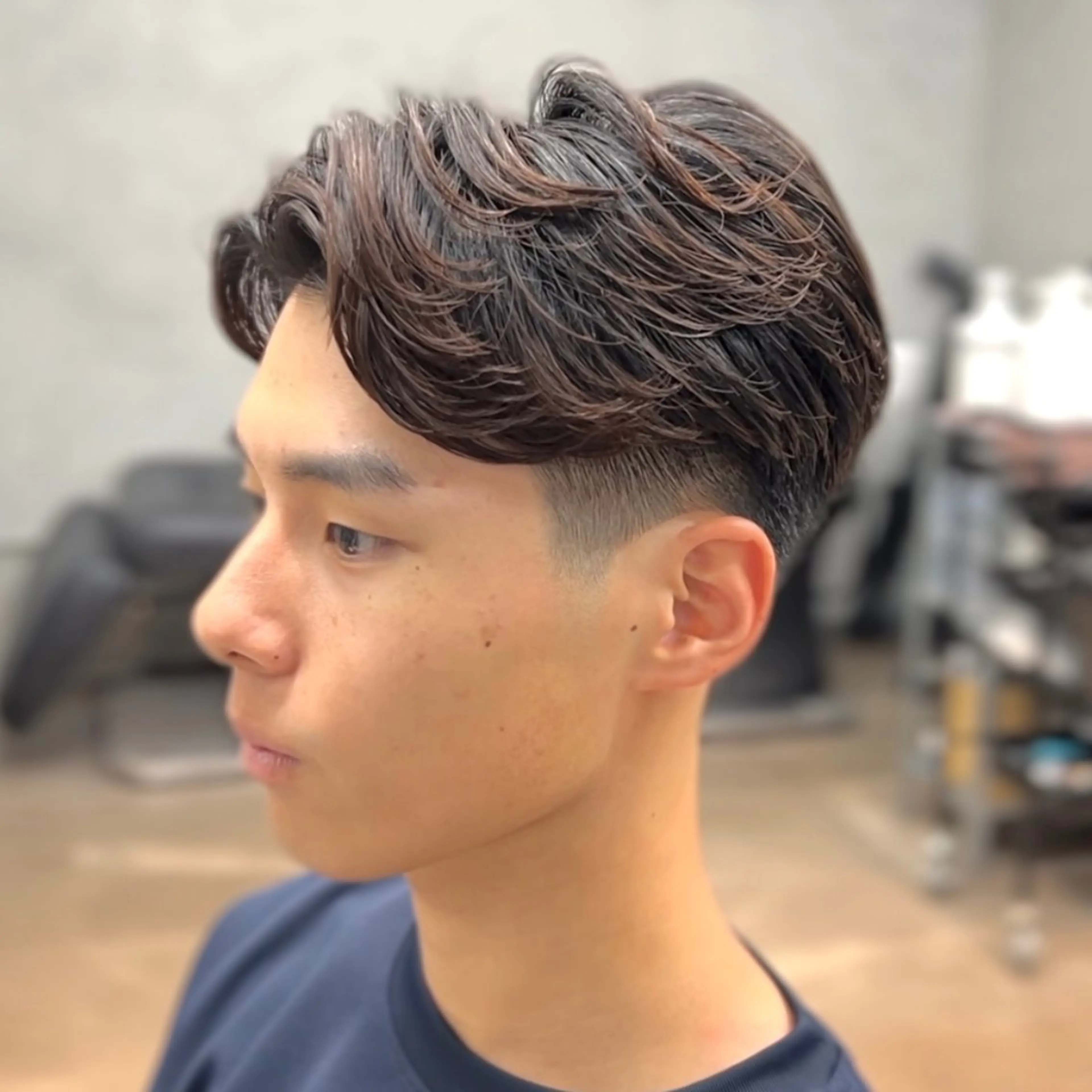 パーマ メンズ 3月〜お店変わります 詳しくはインスタまでのヘアスタイル