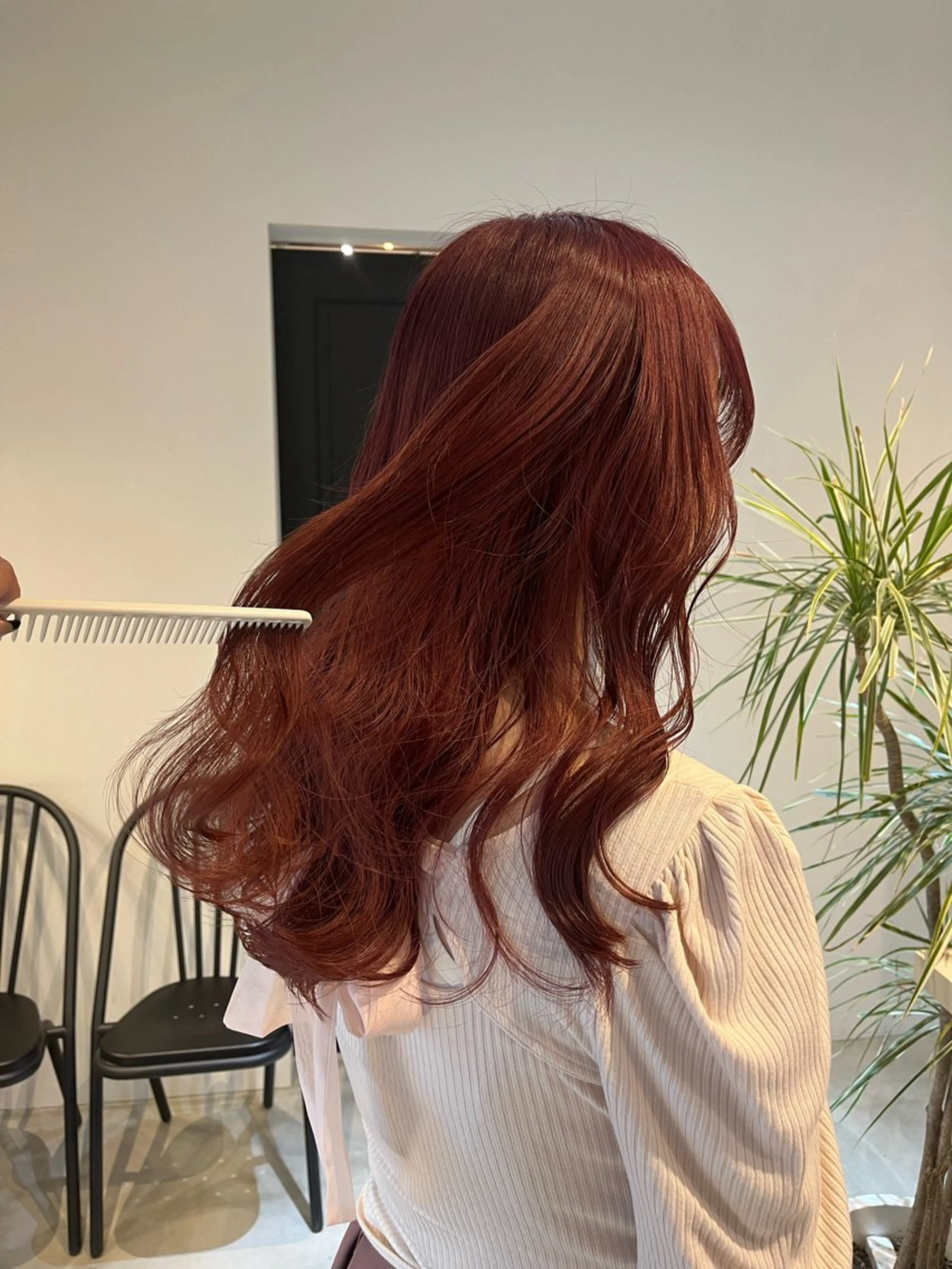 ロング ALLYS 渋谷店所属・最高級の艶のある カラーmei🎨のヘアスタイル