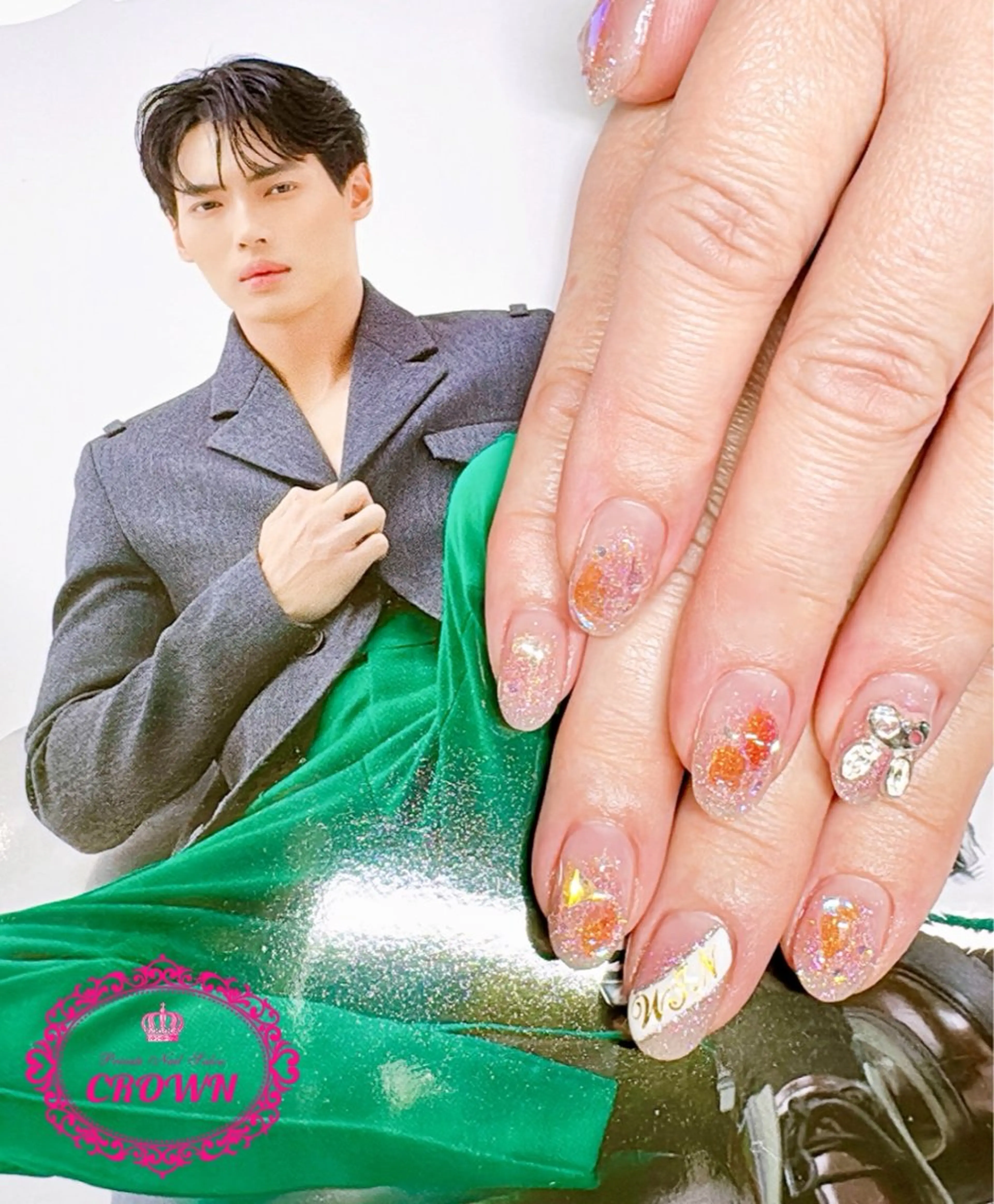 ネイル CROWN プライベートサロンのネイルデザイン