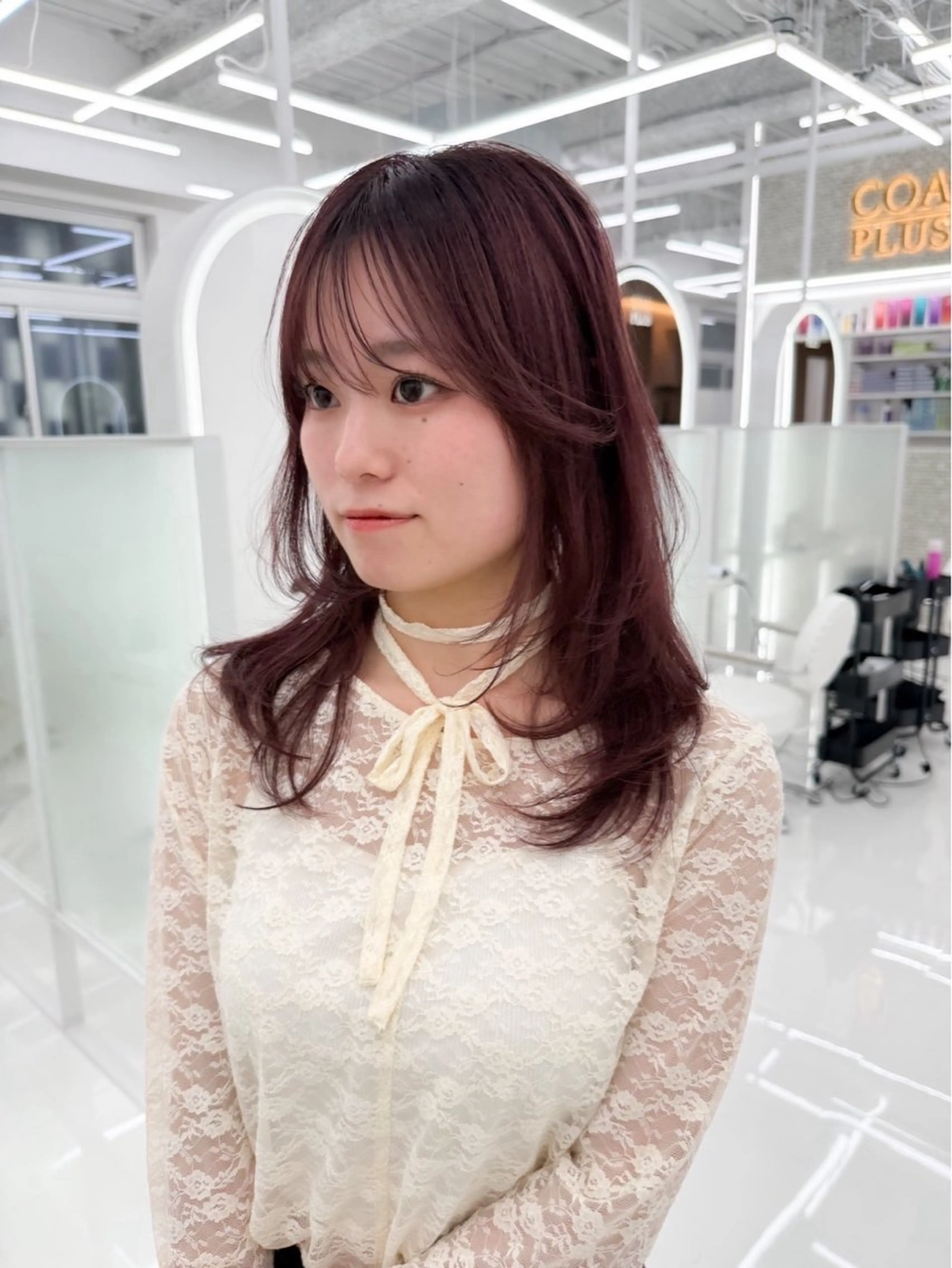 カラー ブラウンカラー ピンクカラー COAPLUS所属・透明感color特化 🪄cocoroのヘアスタイル