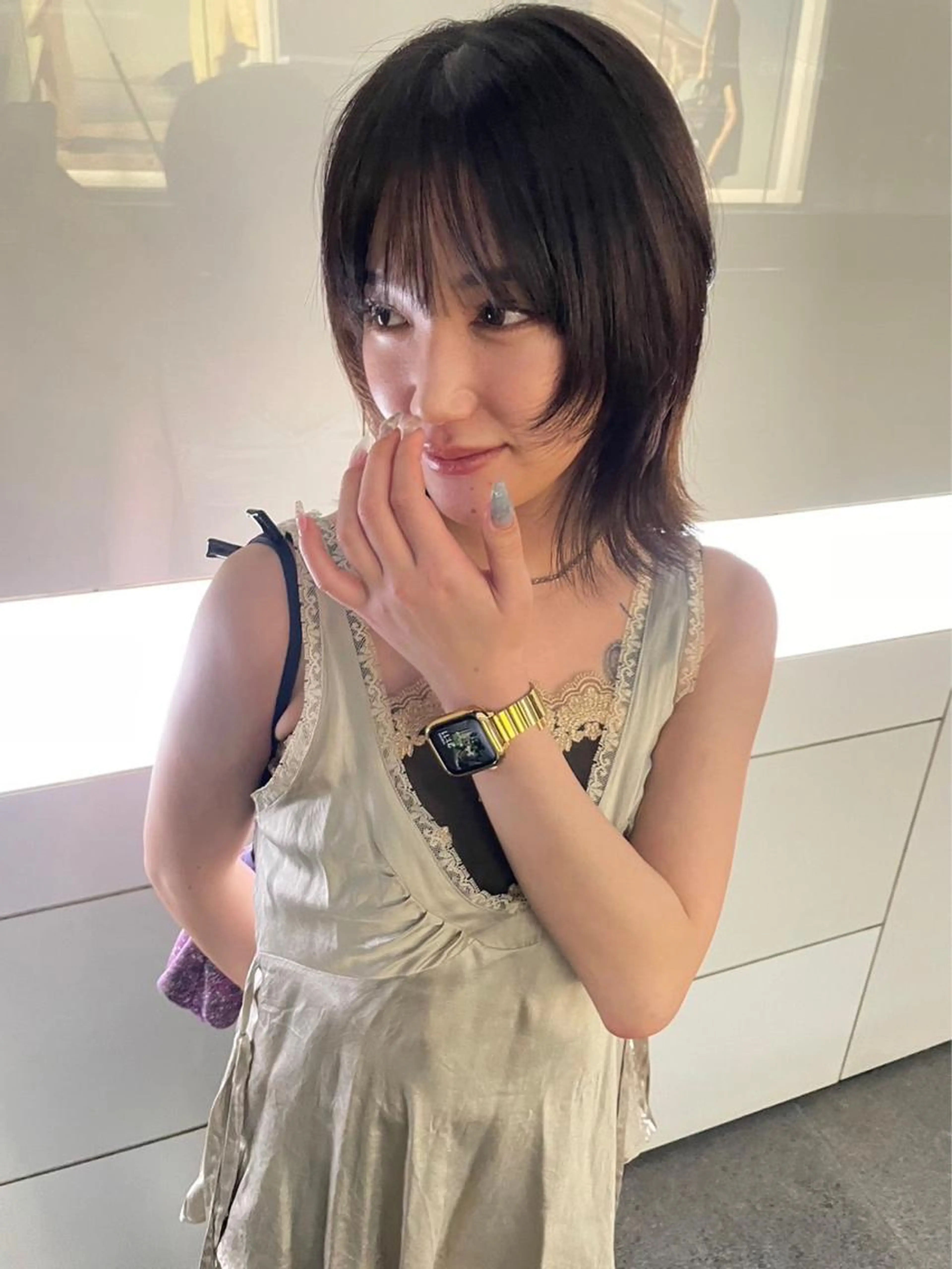 前髪カット＋カラー❤️‍🔥トリートメント付き⭐︎⭐︎⭐︎(表参道／原宿)の写真