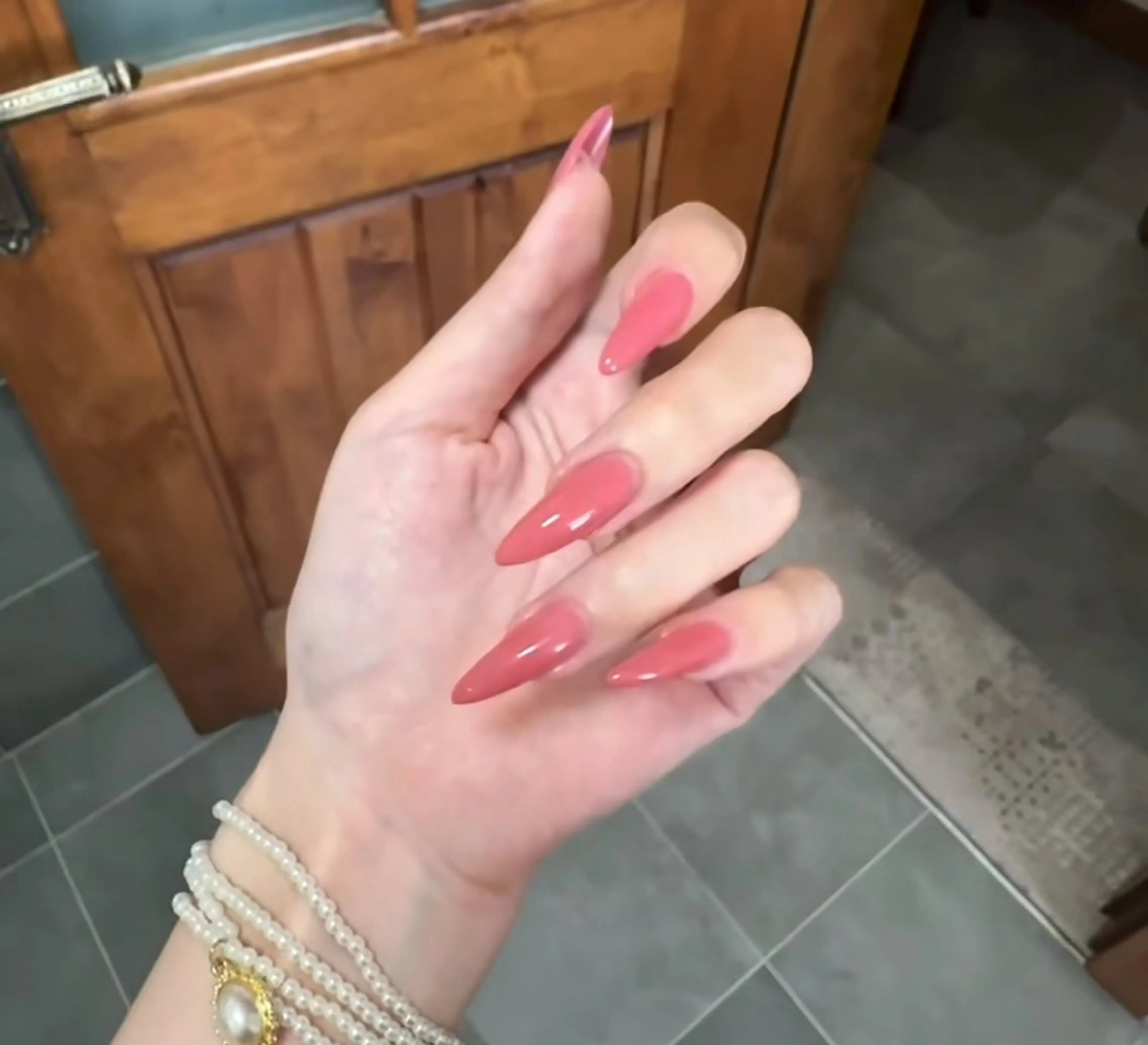 ネイル ハート 韓国ネイル オフィスネイル ワンカラーネイル シンプルネイル ハンドネイル Lynn nail所属・Lynn nail 研修のネイルデザイン