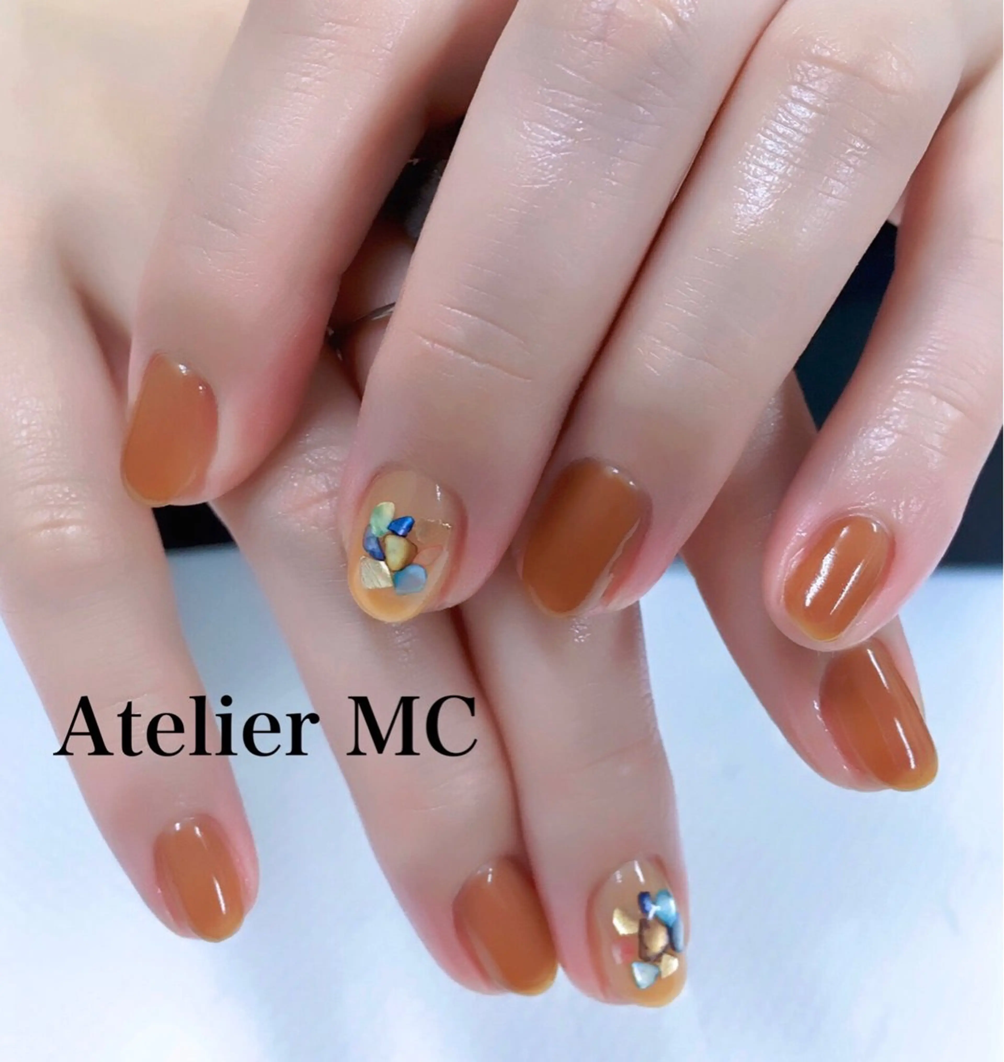 ネイル 【新富町】弓林・ Atelier MCのネイルデザイン