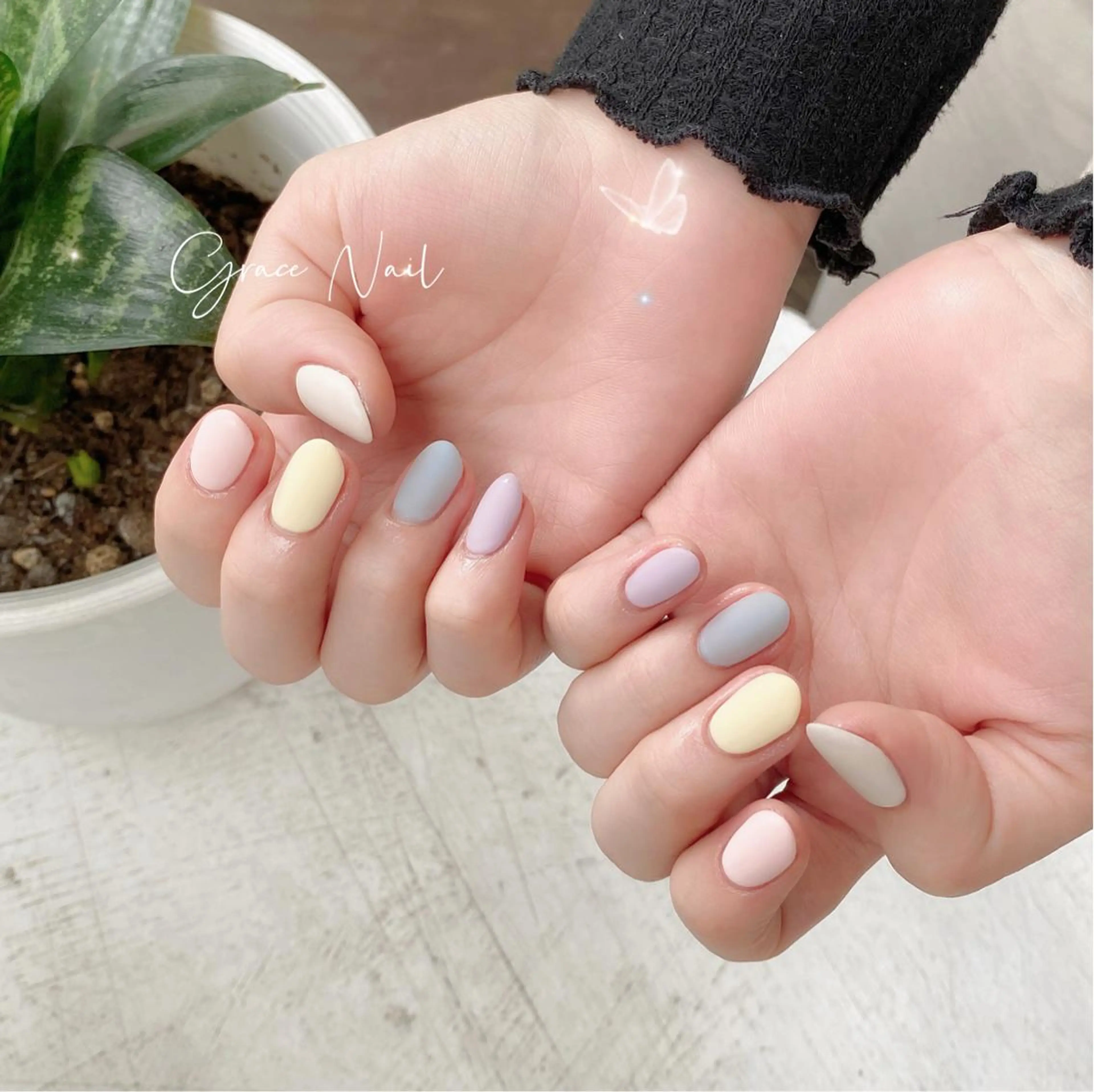 ネイル ハンドネイル ☆*｡Grace Nail｡*☆のネイルデザイン