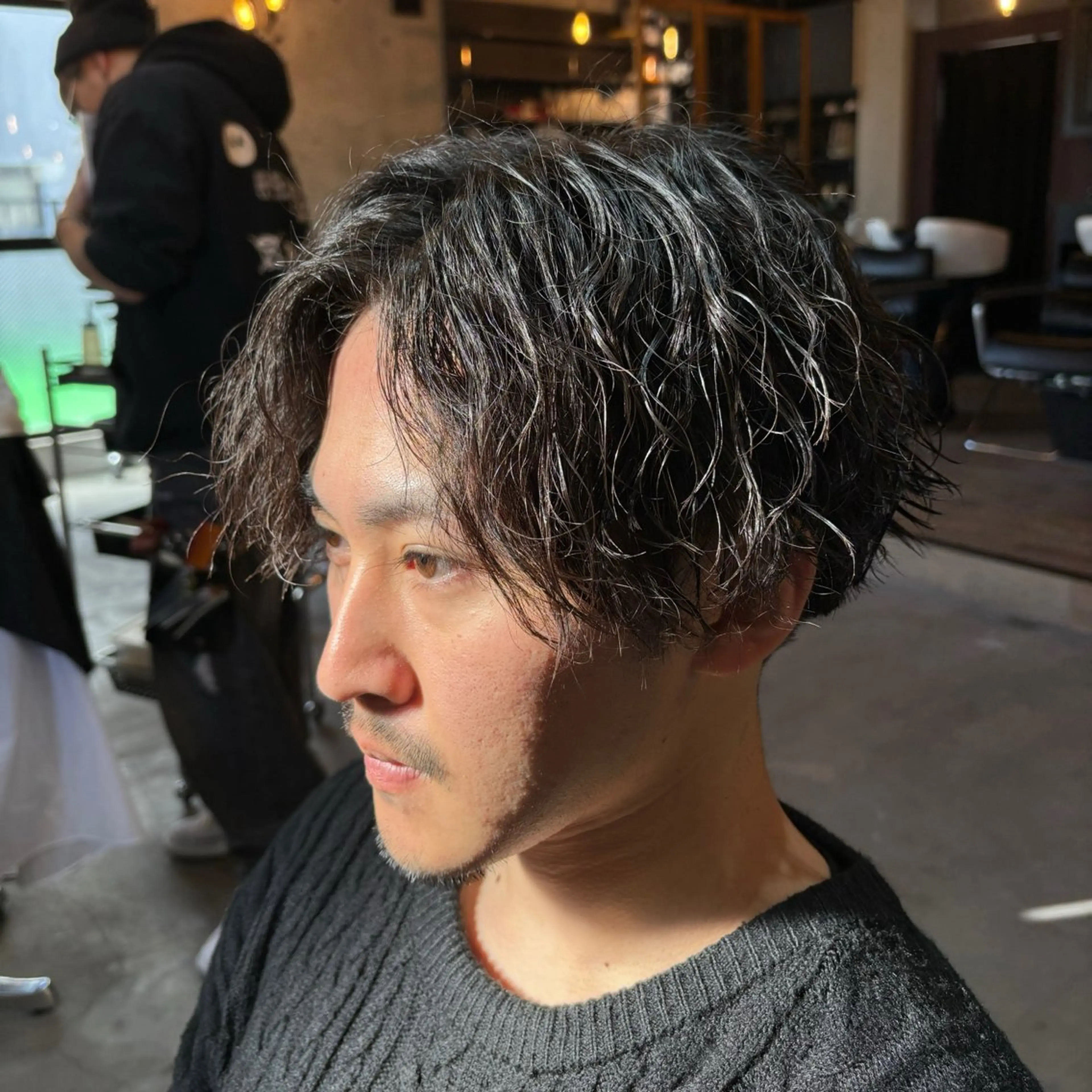 ミディアム 👑曲がる縮毛矯正 /パーマ👑ショウのヘアスタイル