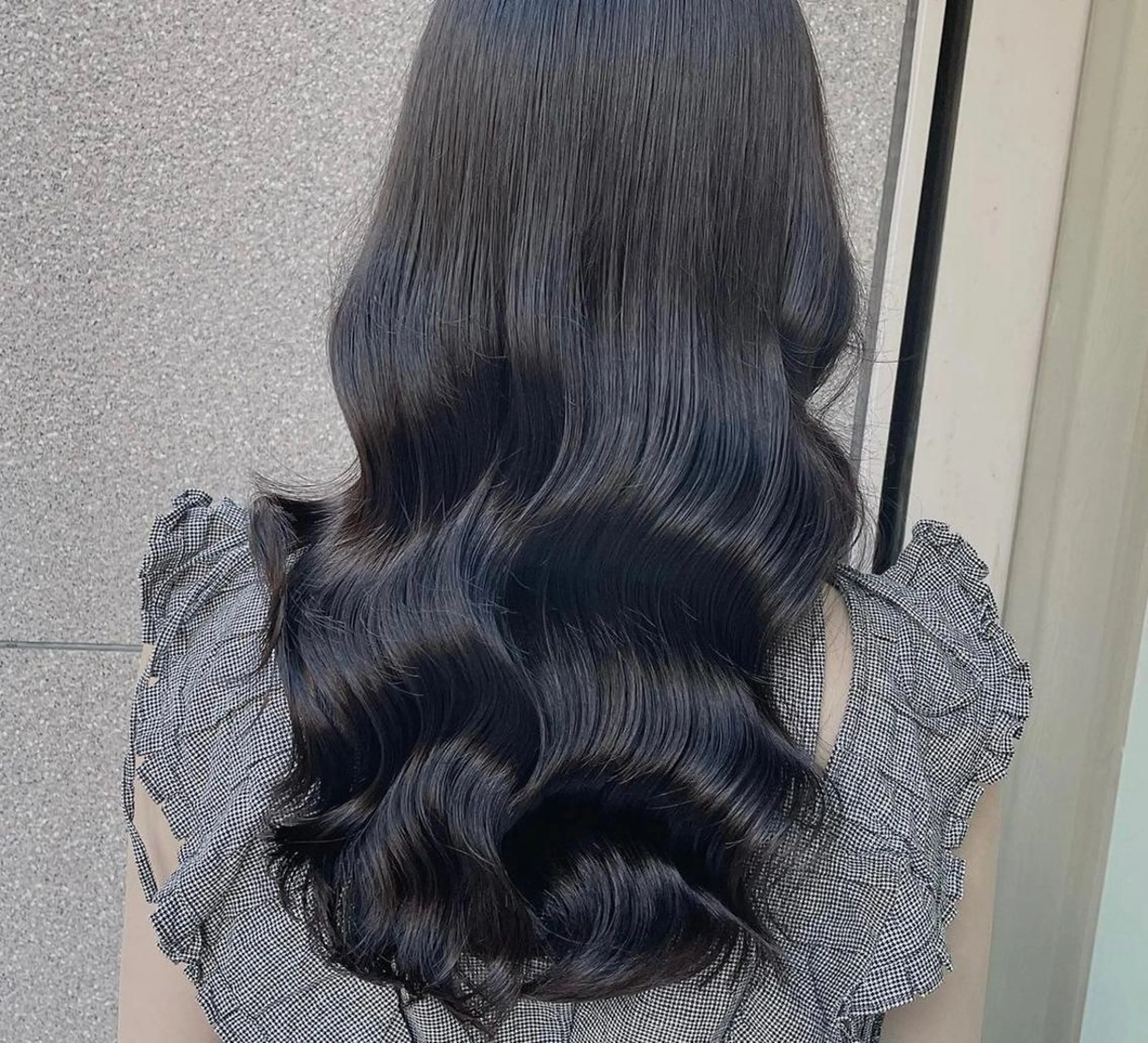 カット＋髪質改善カラー＋ケラチントリートメントの写真