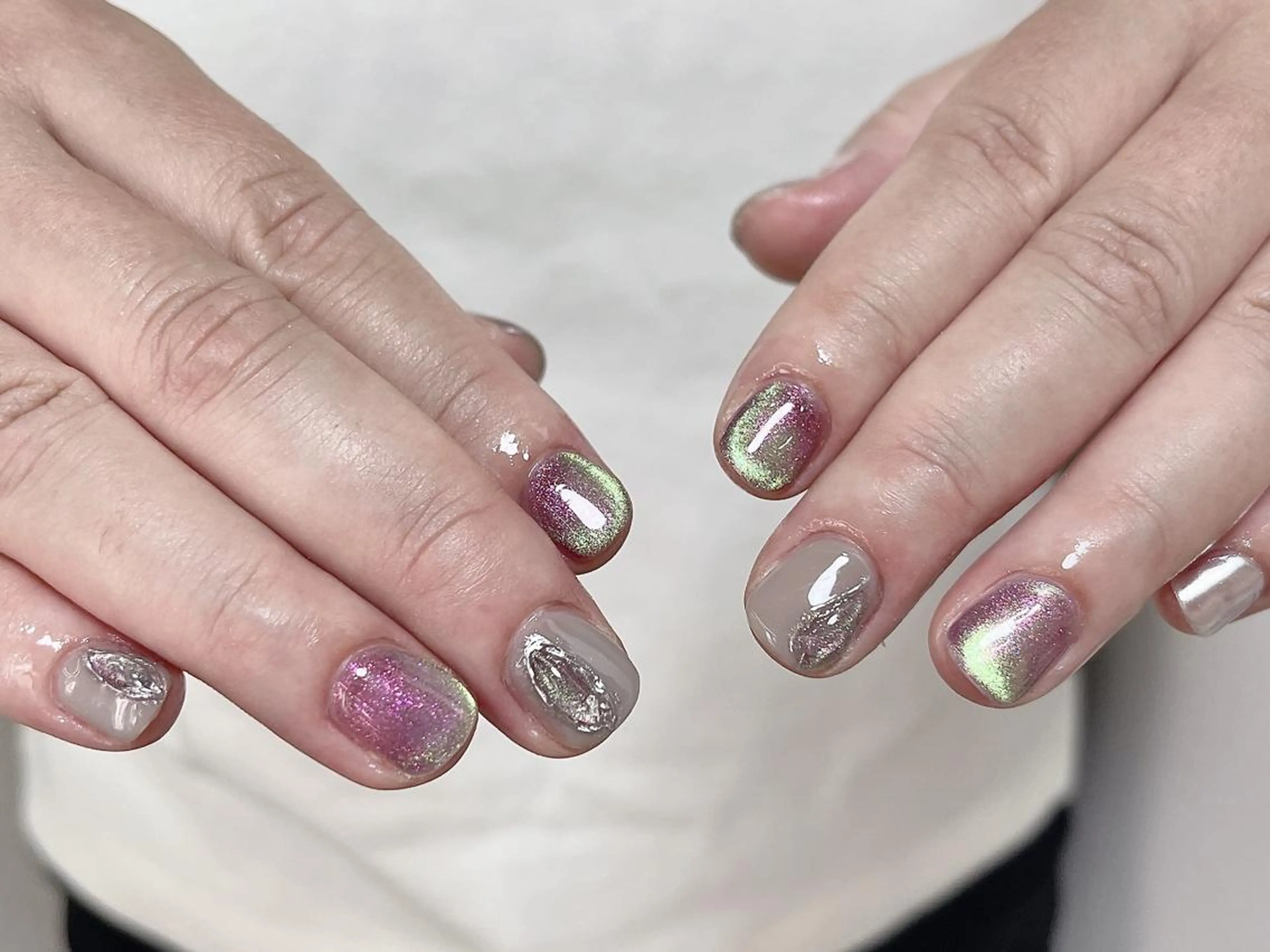 ネイル 🦋y y Nail 🤍のネイルデザイン