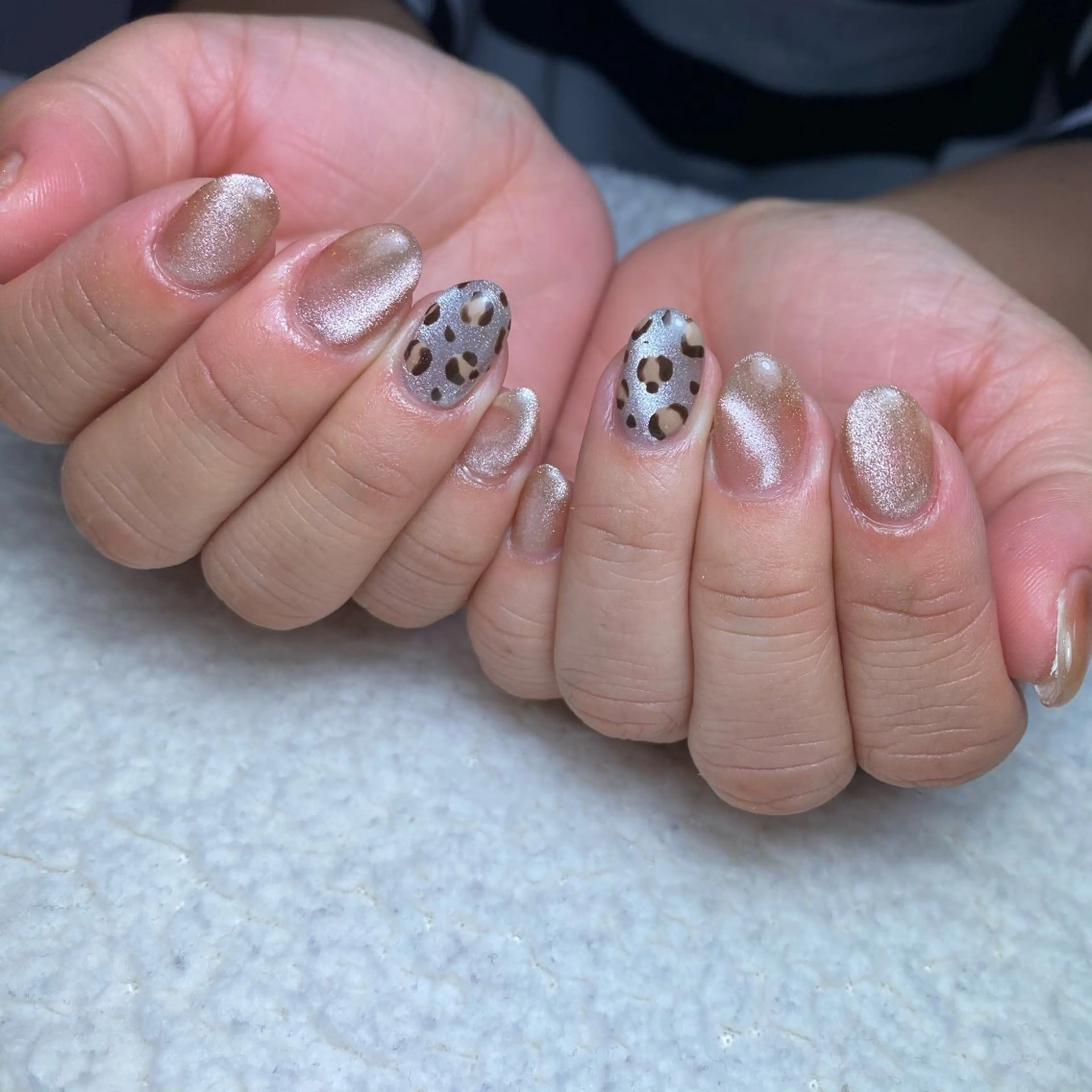 ネイル アニマル柄 マグネットネイル ハンドネイル COCO+所属・COCO +のエステ・リラクイメージ