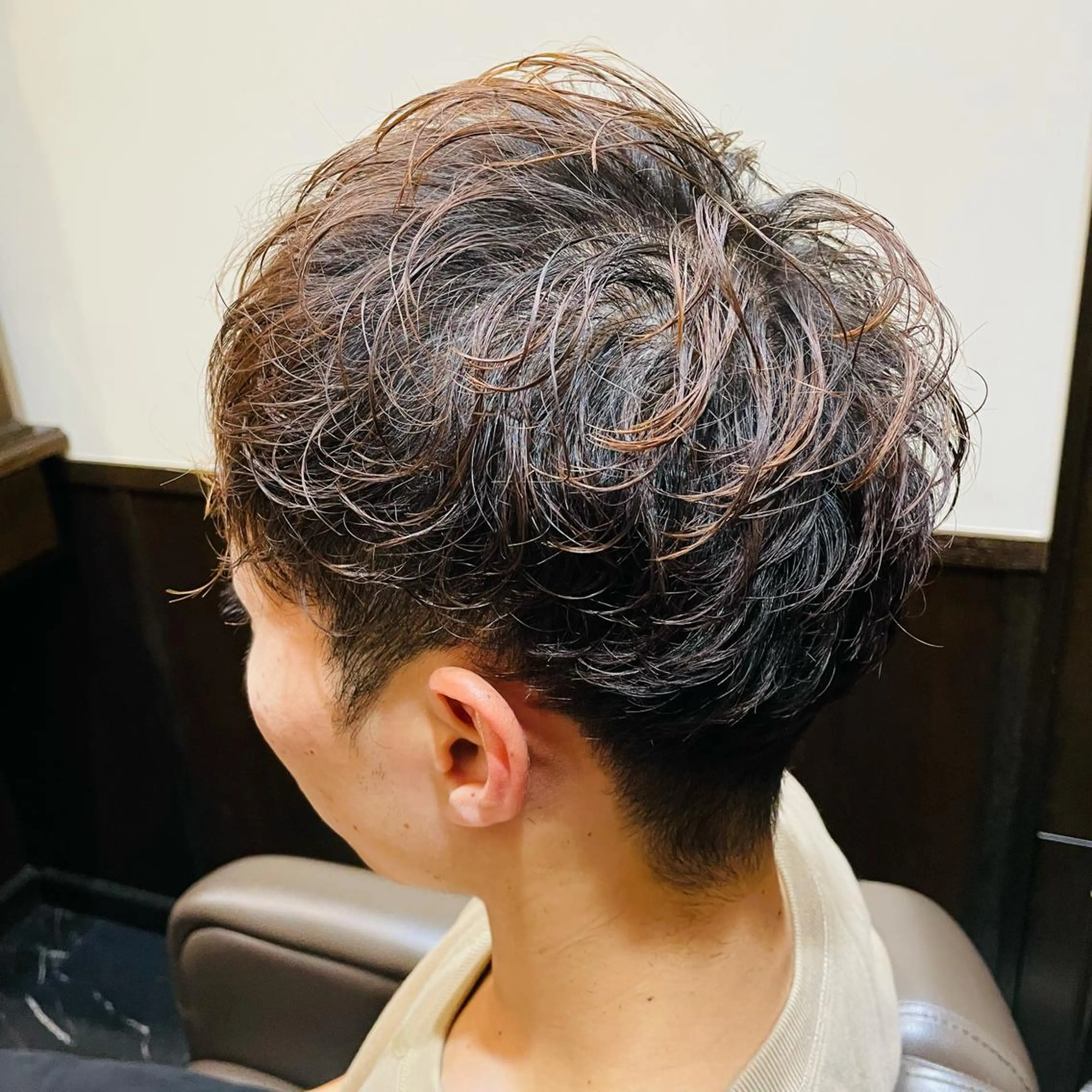 ショート メンズ premium barber表参道店所属・新田 梨乃のヘアスタイル