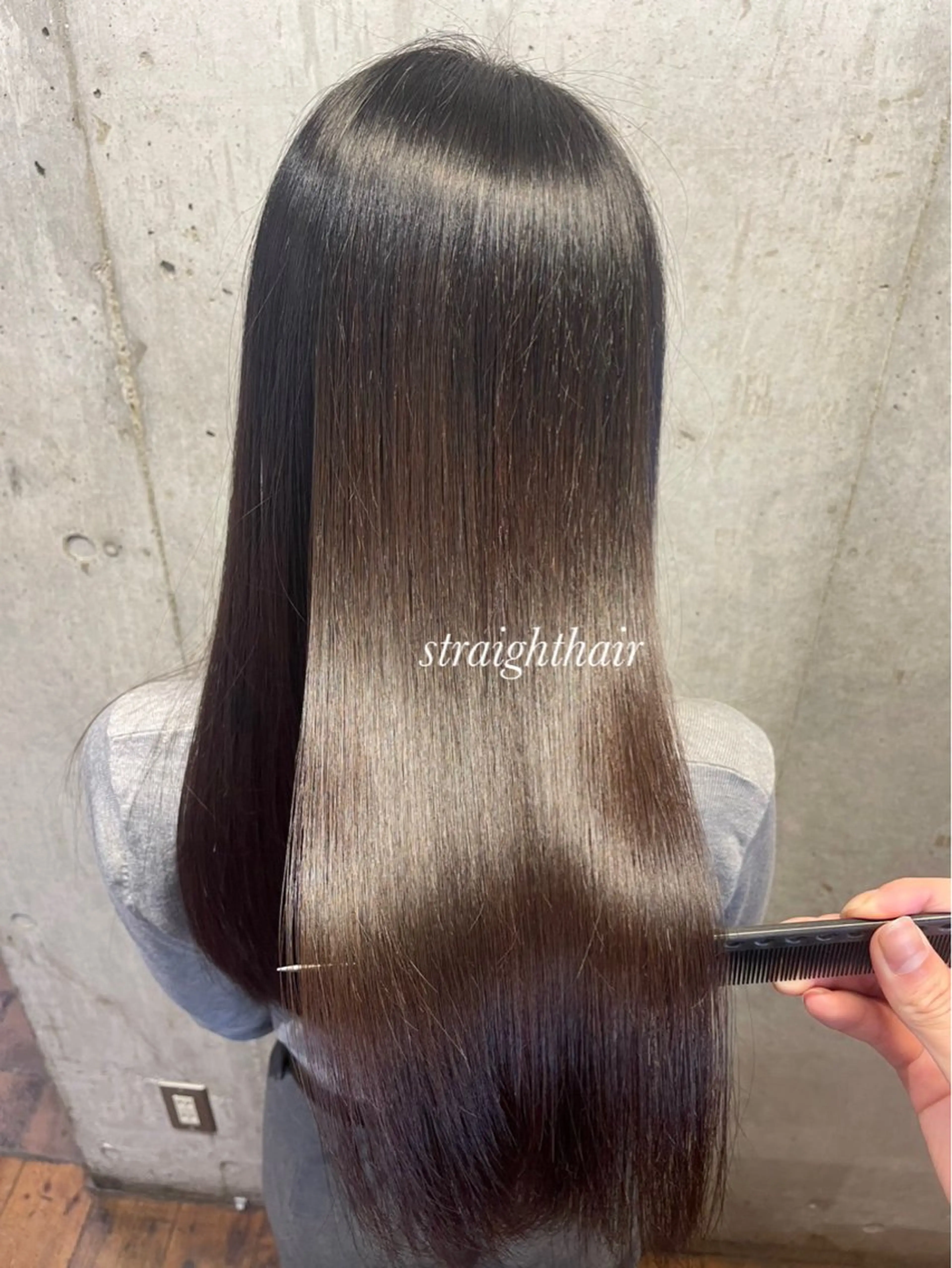 ロング 髪質改善|縮毛矯正 ◎店長◎Keitaのヘアスタイル