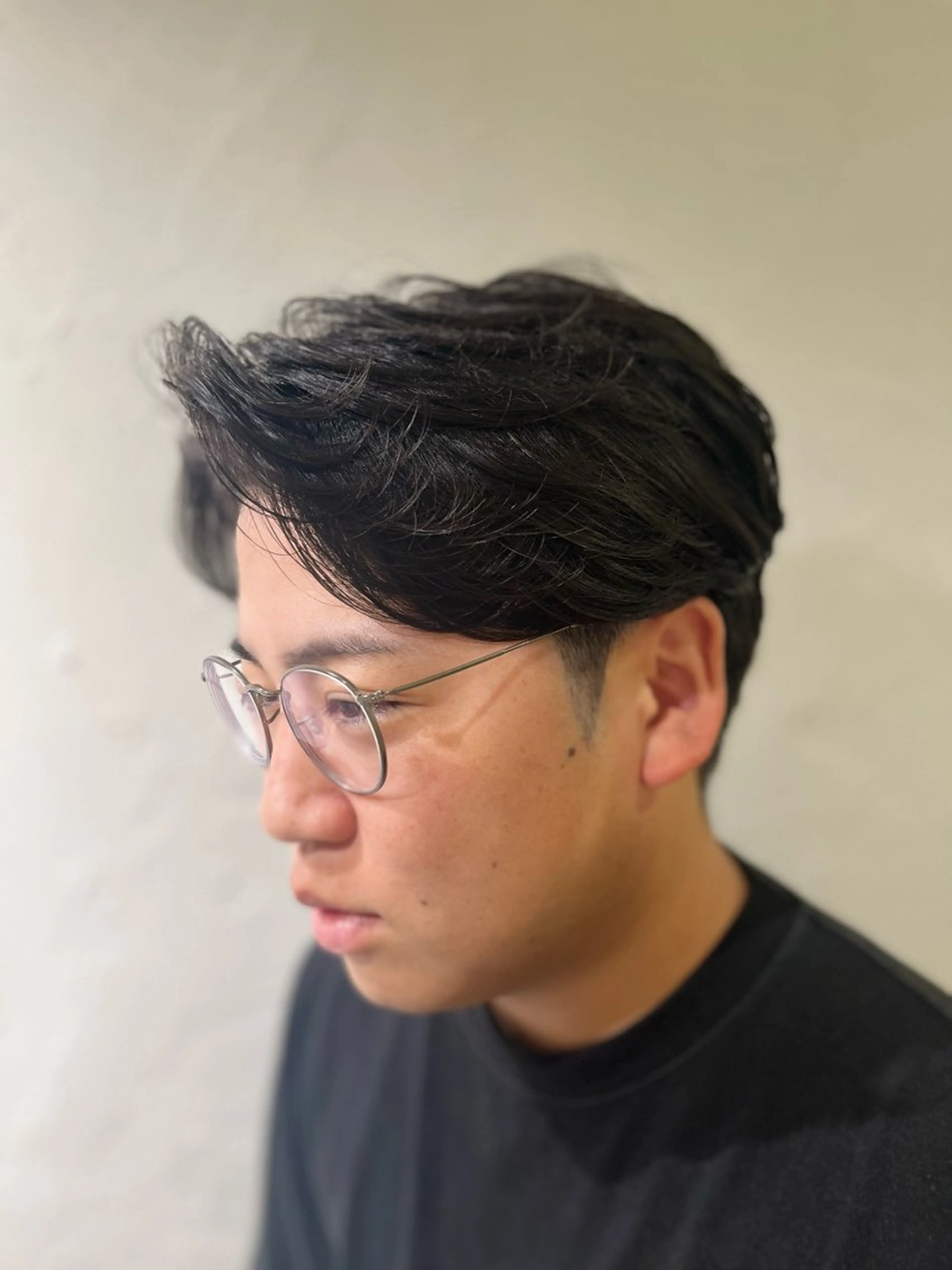 ショート メンズ メンズパーマ カット パーマ トリートメント 美容室stadium所属・美容室stadium 横田ジュンコのヘアスタイル