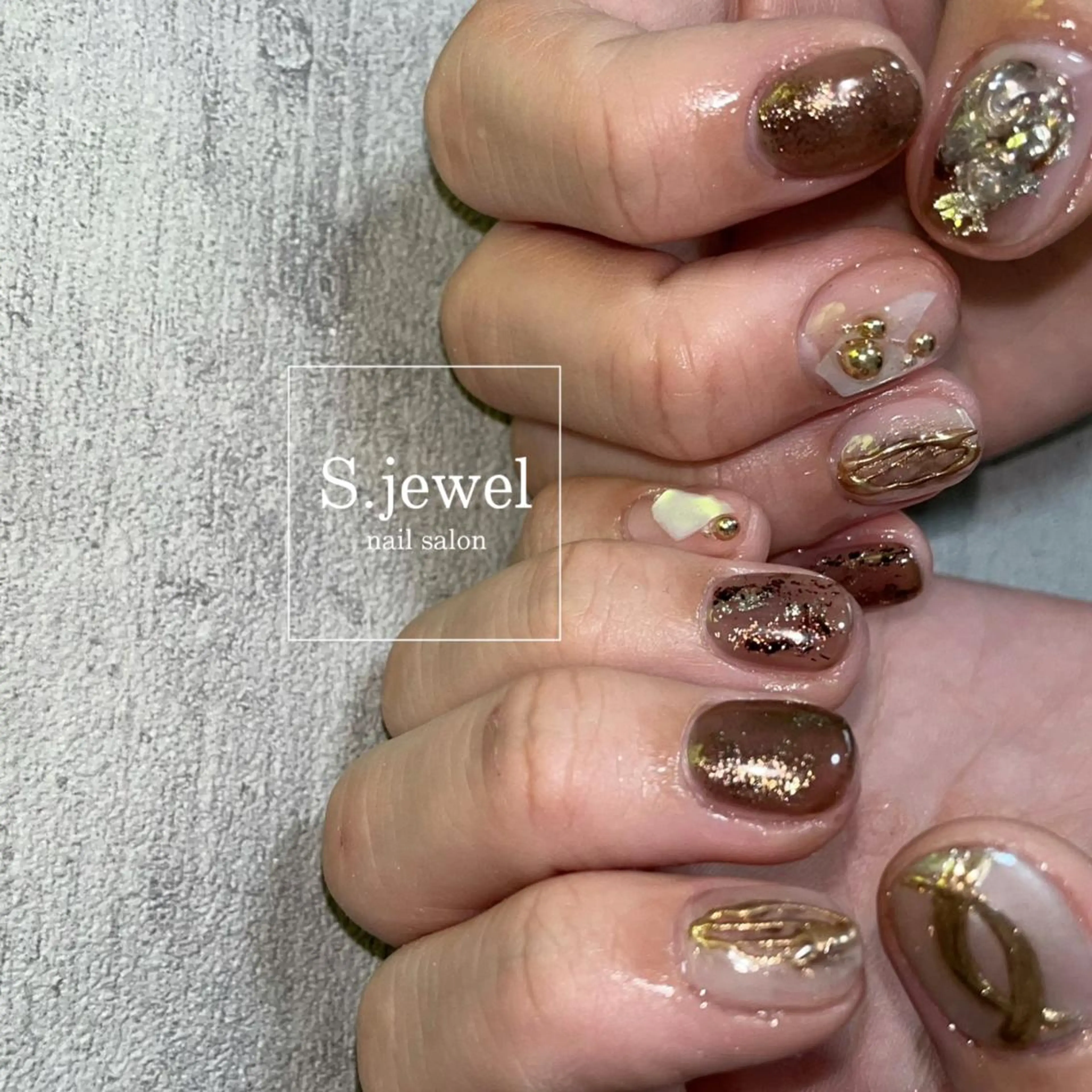 ネイル S♡JEWEL所属・S. JEWELのネイルデザイン