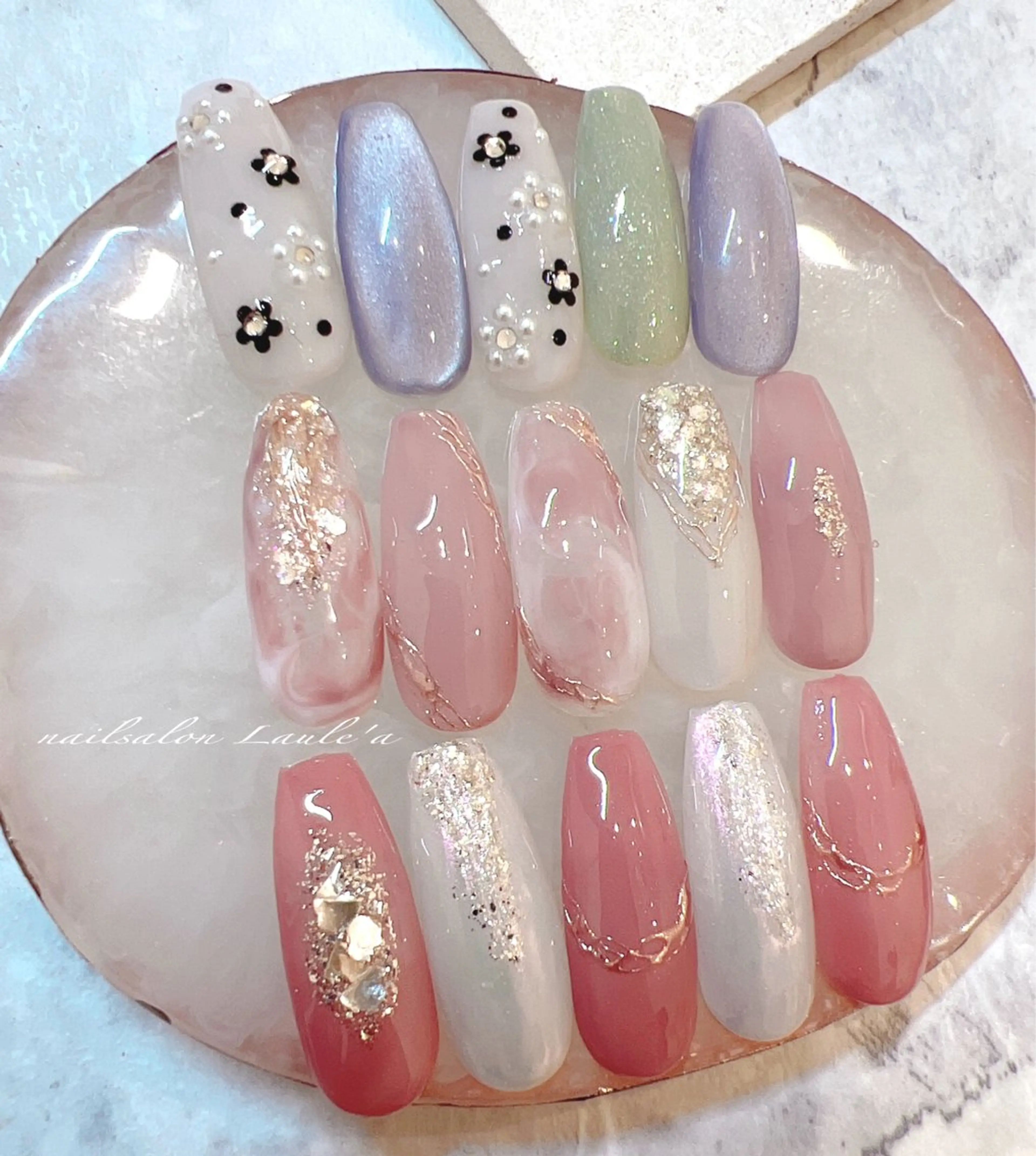 ネイル ハンドネイル nailsalon Laule'aのネイルデザイン