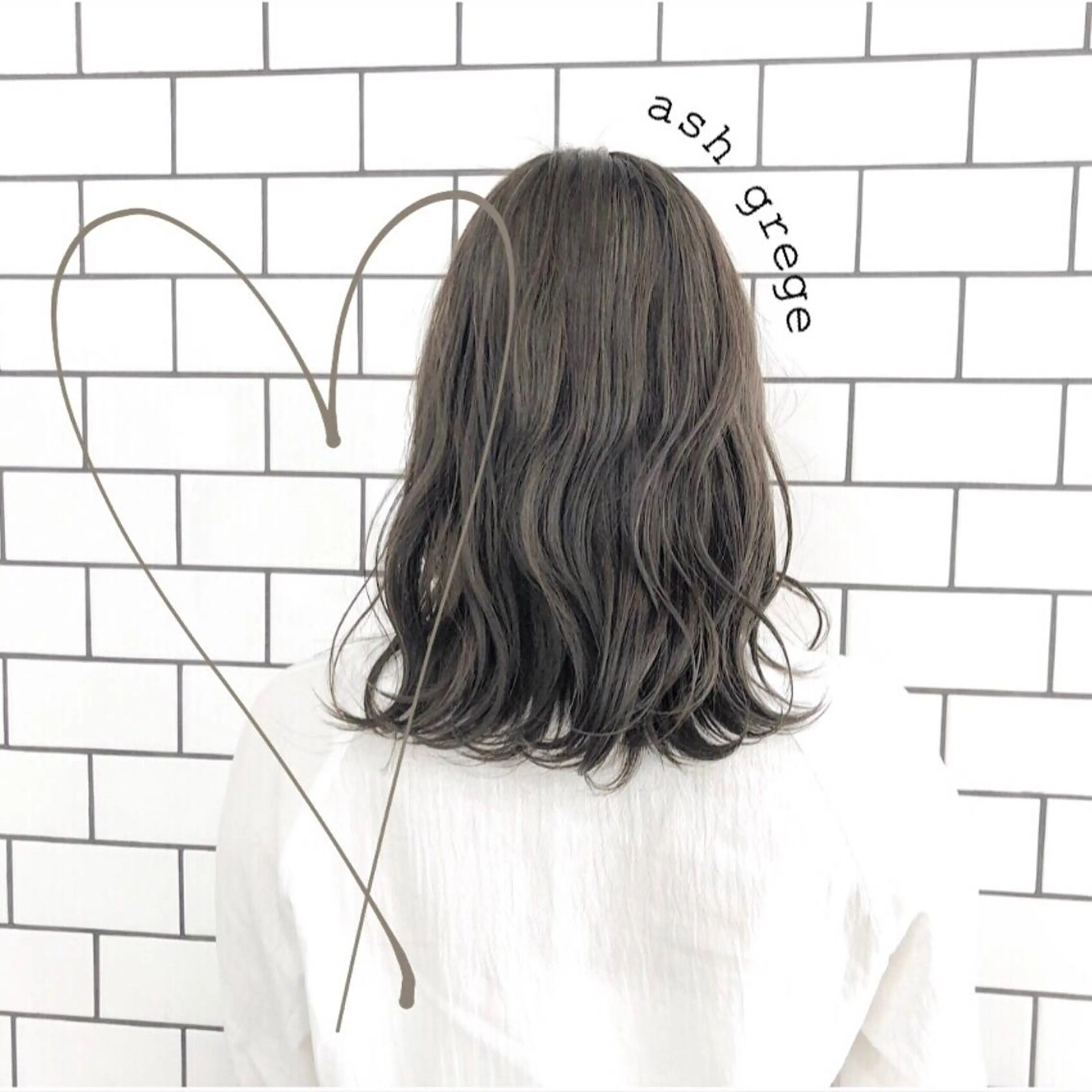 ミディアム カラー お洒落パーマ/ 艶カラー/michiのヘアスタイル