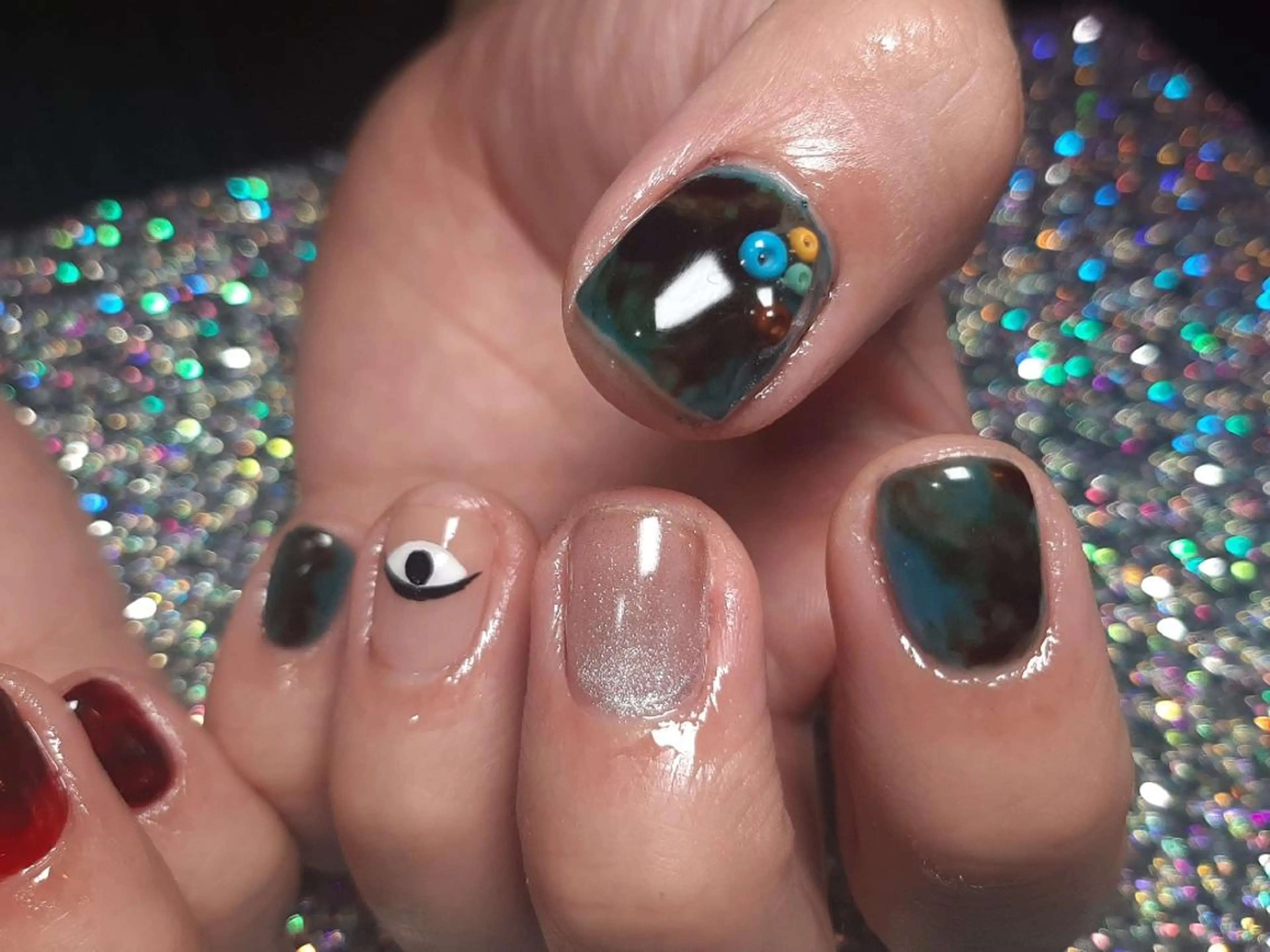 ネイル メンズ Nail Salon L'arc所属・💊大阪/心斎橋 moni🧠のネイルデザイン