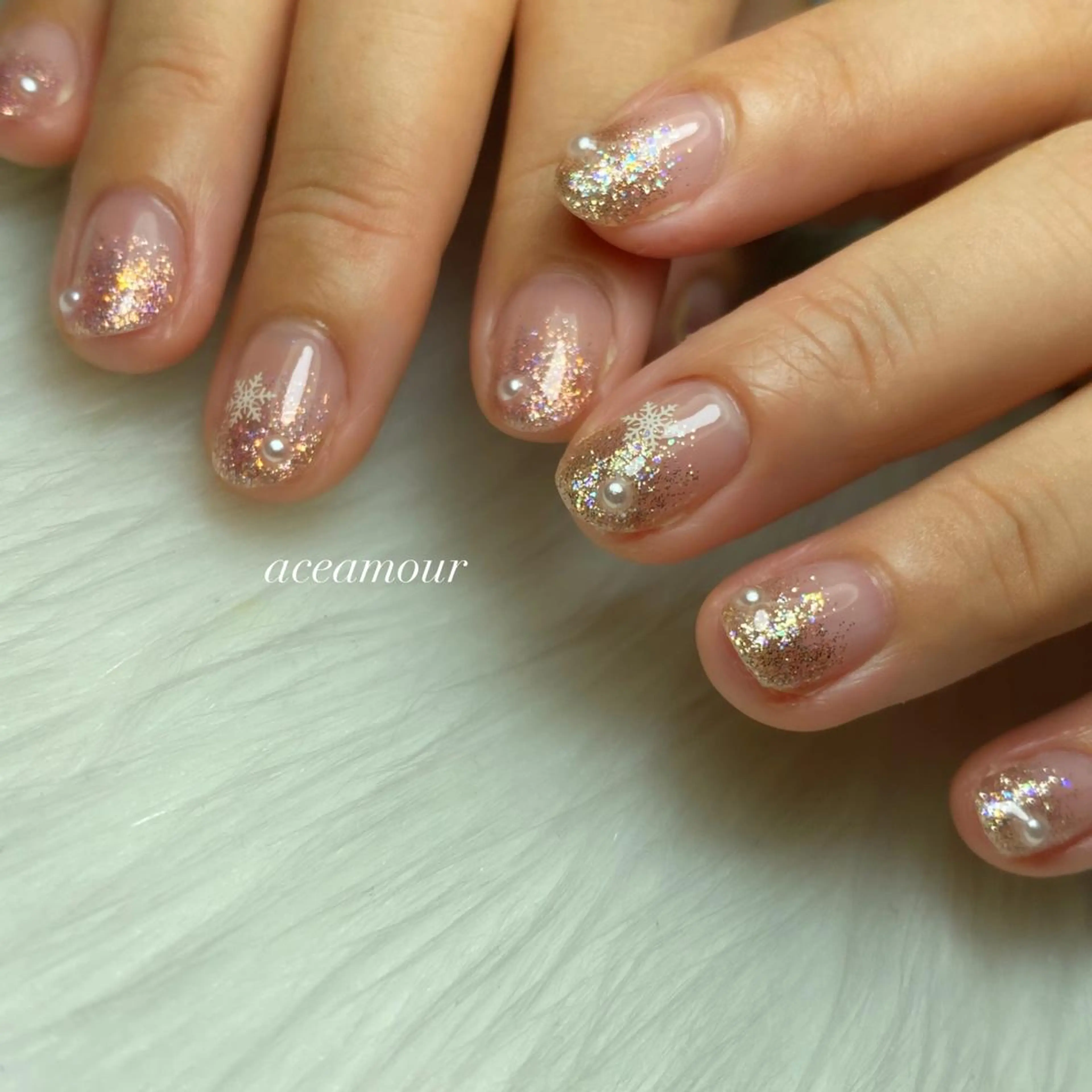 ネイル ネイル/耳つぼ /新ホワイトニングのネイルデザイン