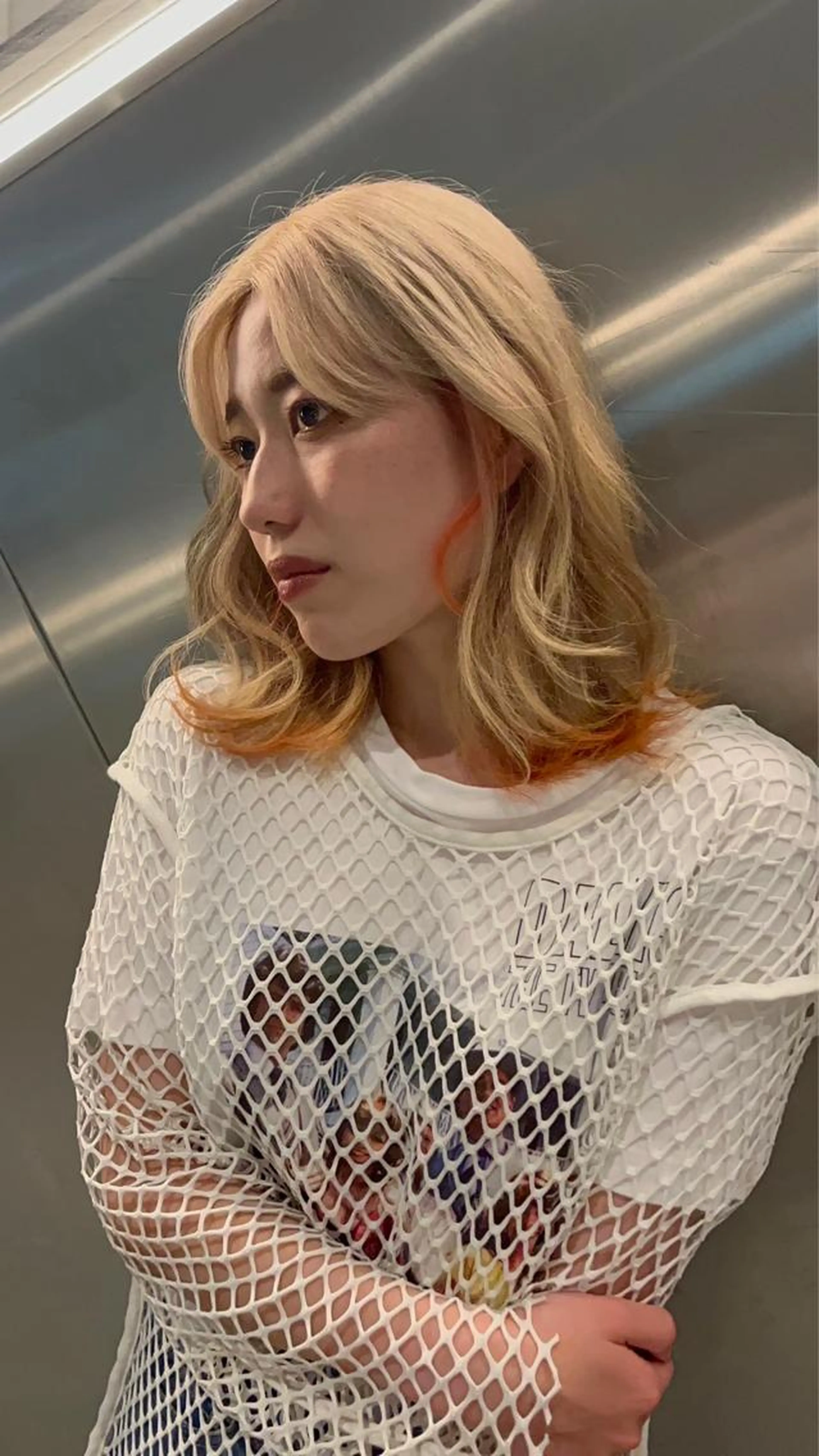 『 遊び心を髪に🎨』デザインカラー(ケアブリーチ込)➕2STEPトリートメント(ナノスチーム付)の写真