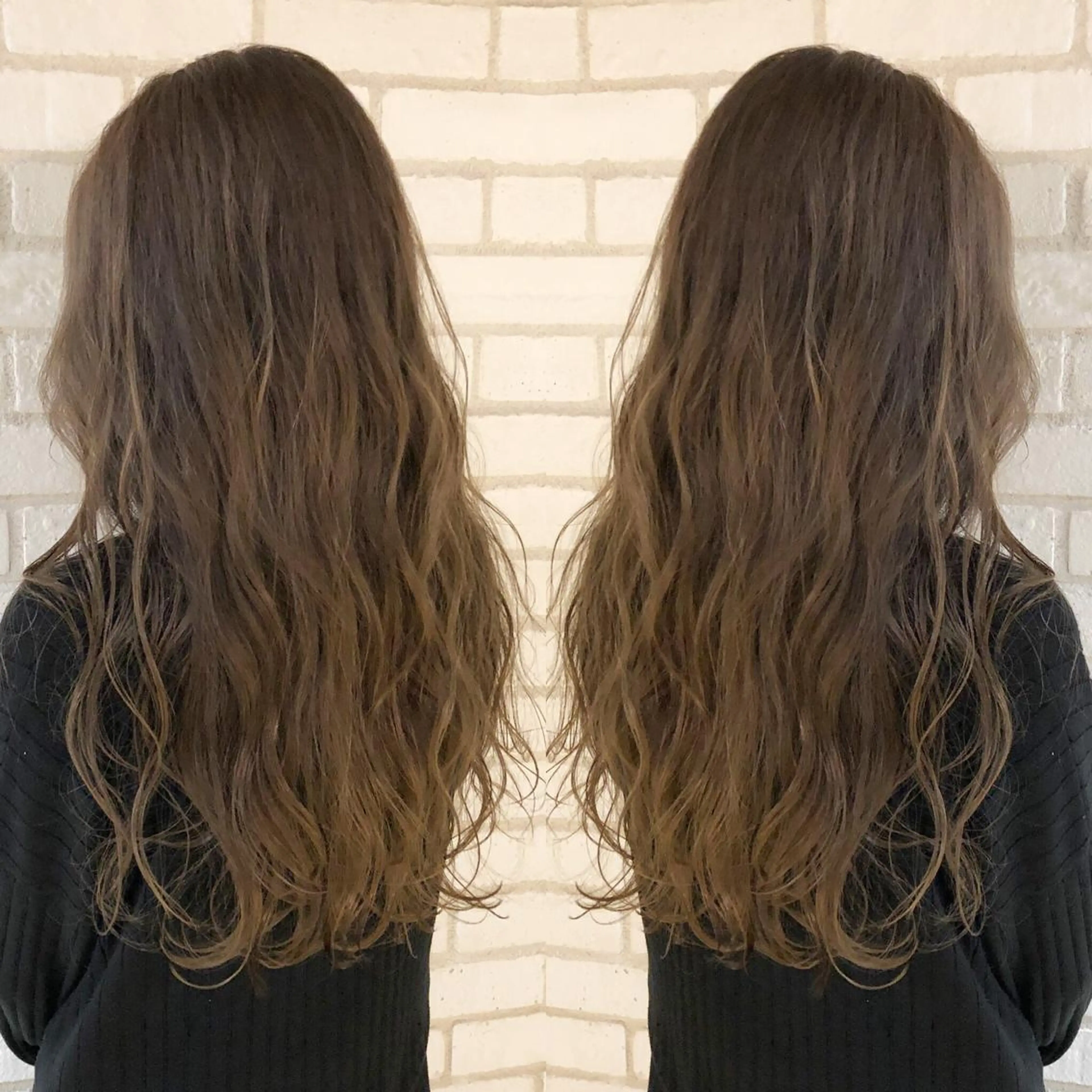 セミロング カラー グレージュ カット ヘアカラー トリートメント 佐藤 高徳のヘアスタイル