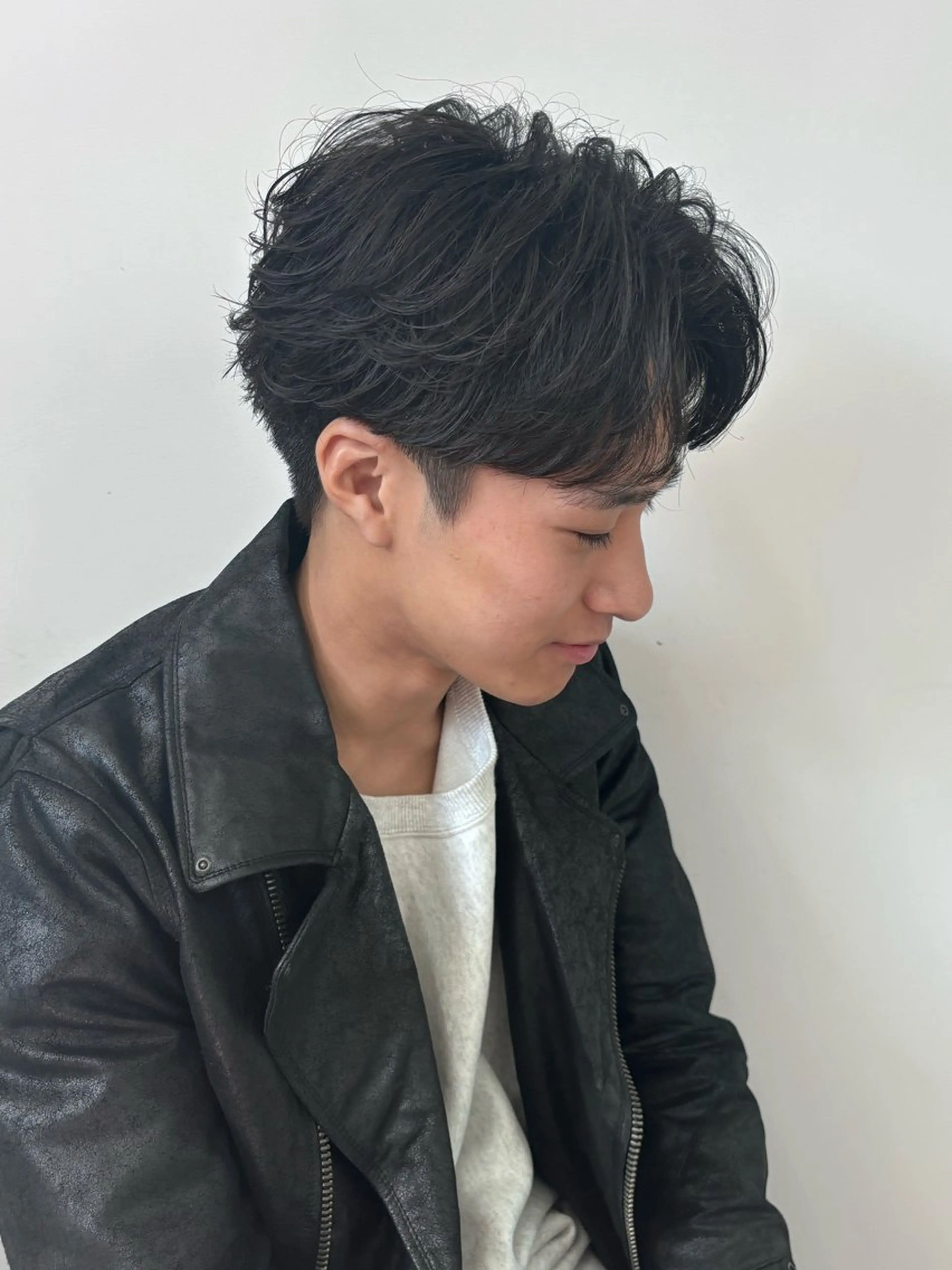 パーマ メンズ カット パーマ 土岐 仁/メンズ専門 パーマ特化美容師🌀のヘアスタイル