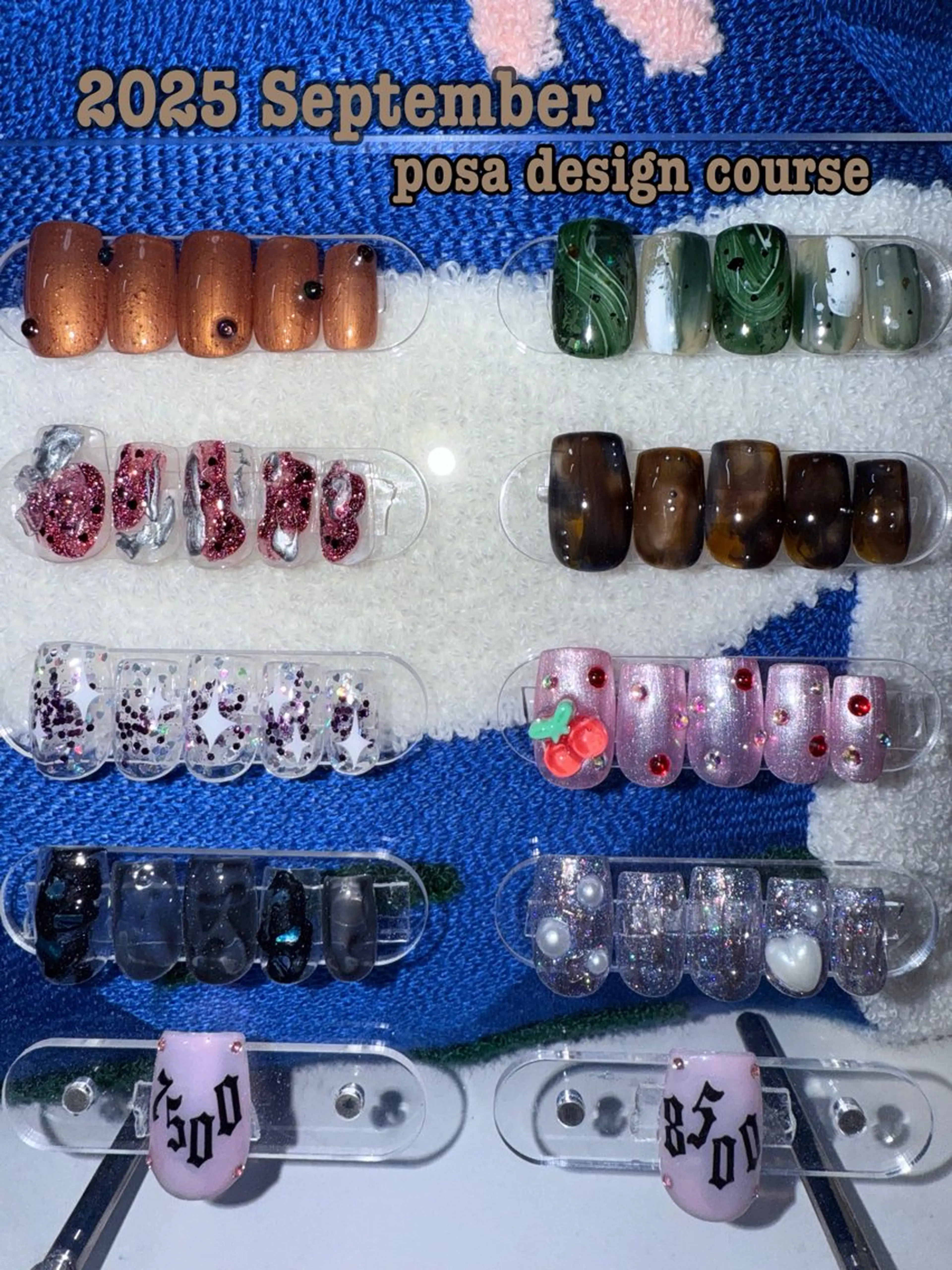 ネイル フットネイル シンプルネイル ハンドネイル posa nail モエミのネイルデザイン