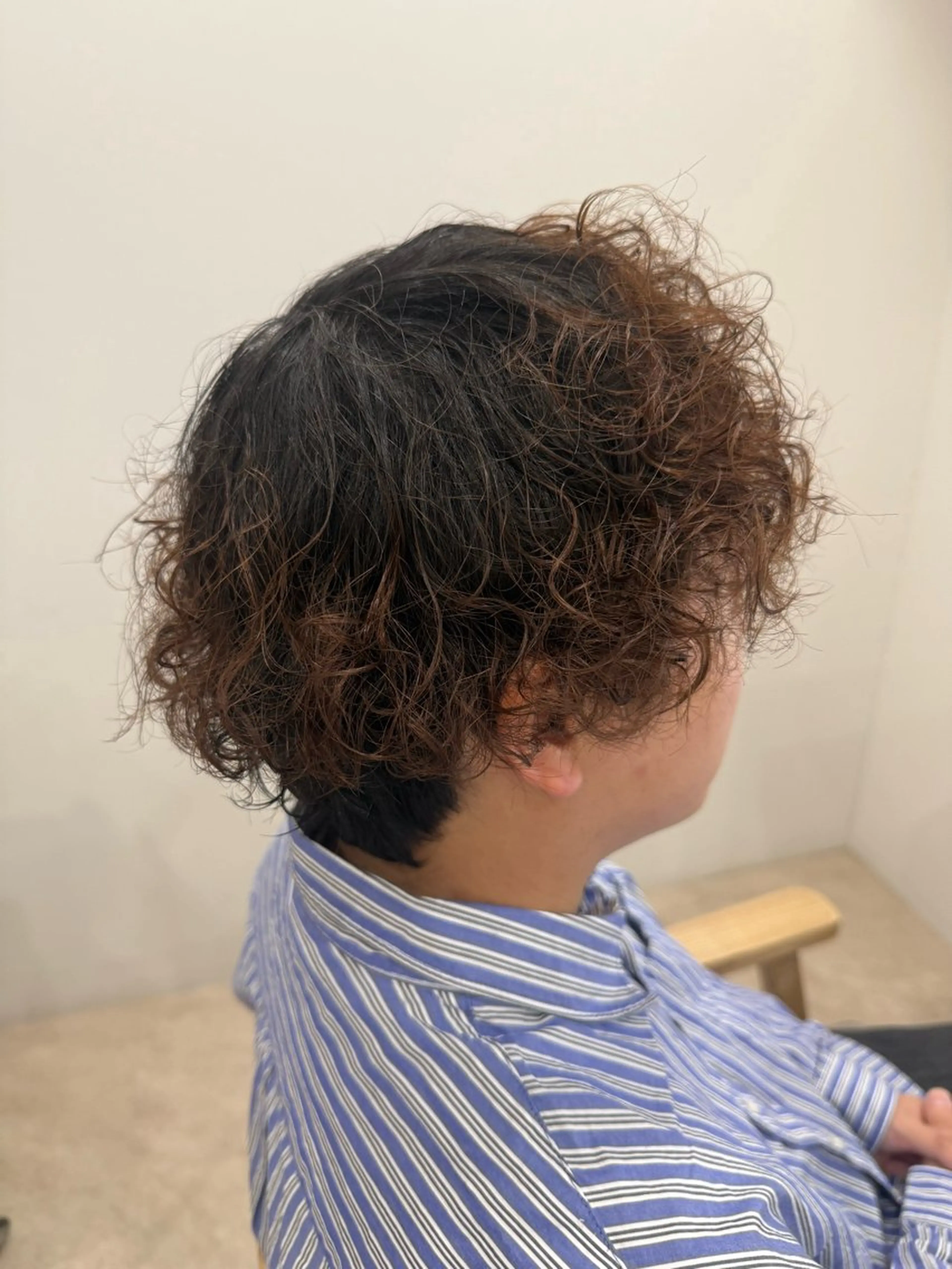 メンズ カット パーマ little×esta 大名 【リトルエスタ】所属・littleesta 那月のヘアスタイル