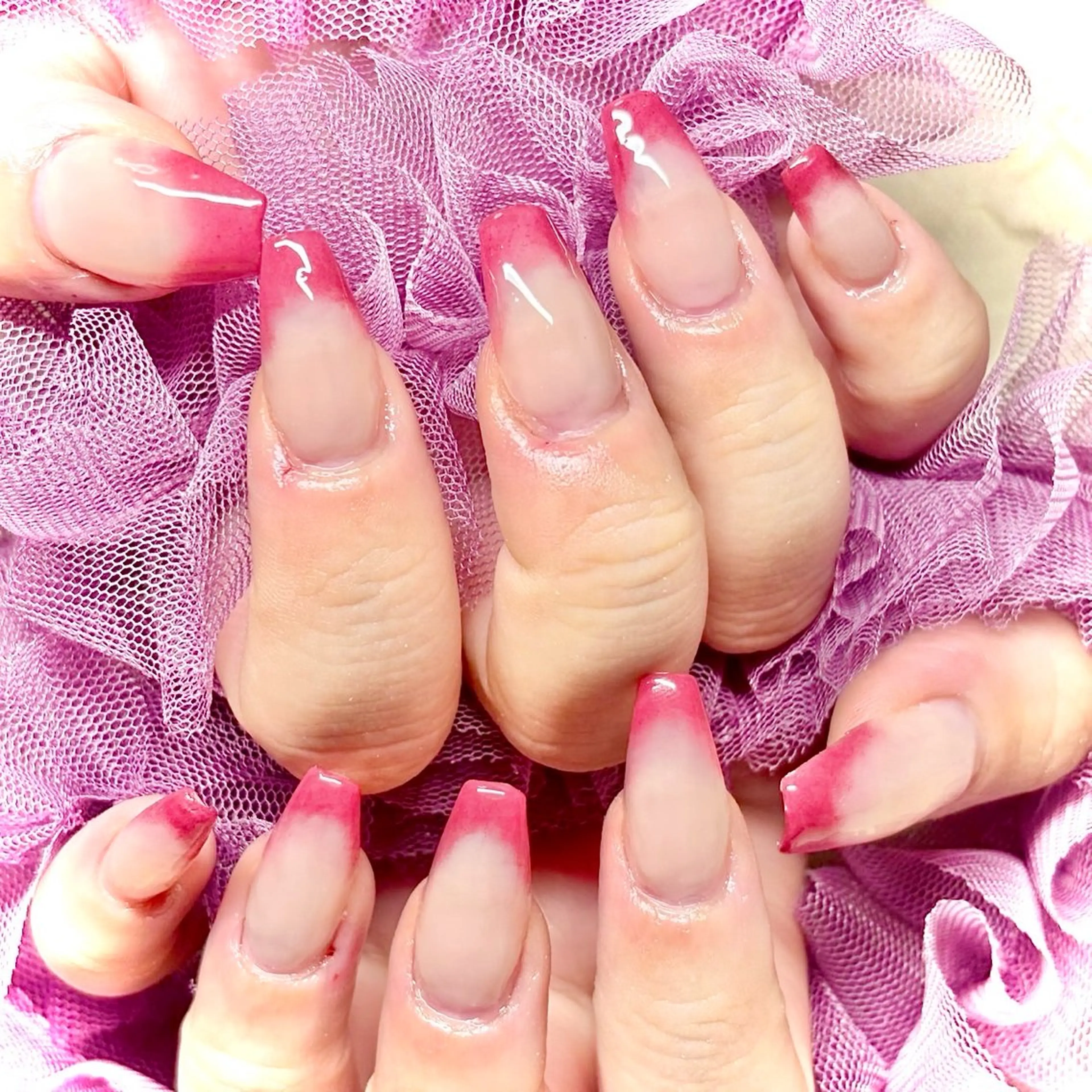 ネイル フレンチネイル 韓国ネイル スカルプネイル ワンホンネイル miminon 自宅ネイルサロンのネイルデザイン