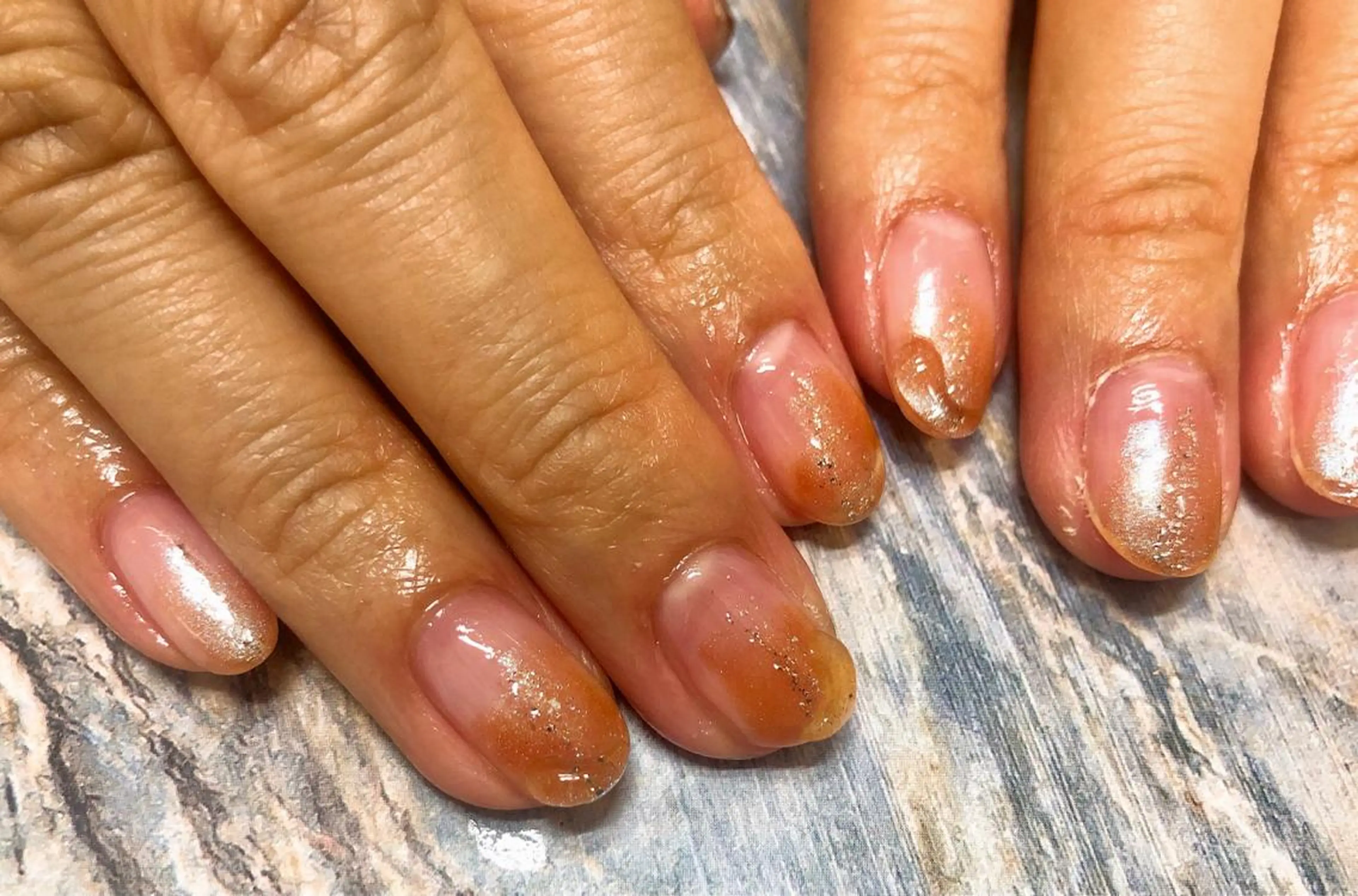 ネイル ぷっくりネイル ハンドネイル Mogu nail 二子玉川のネイルデザイン