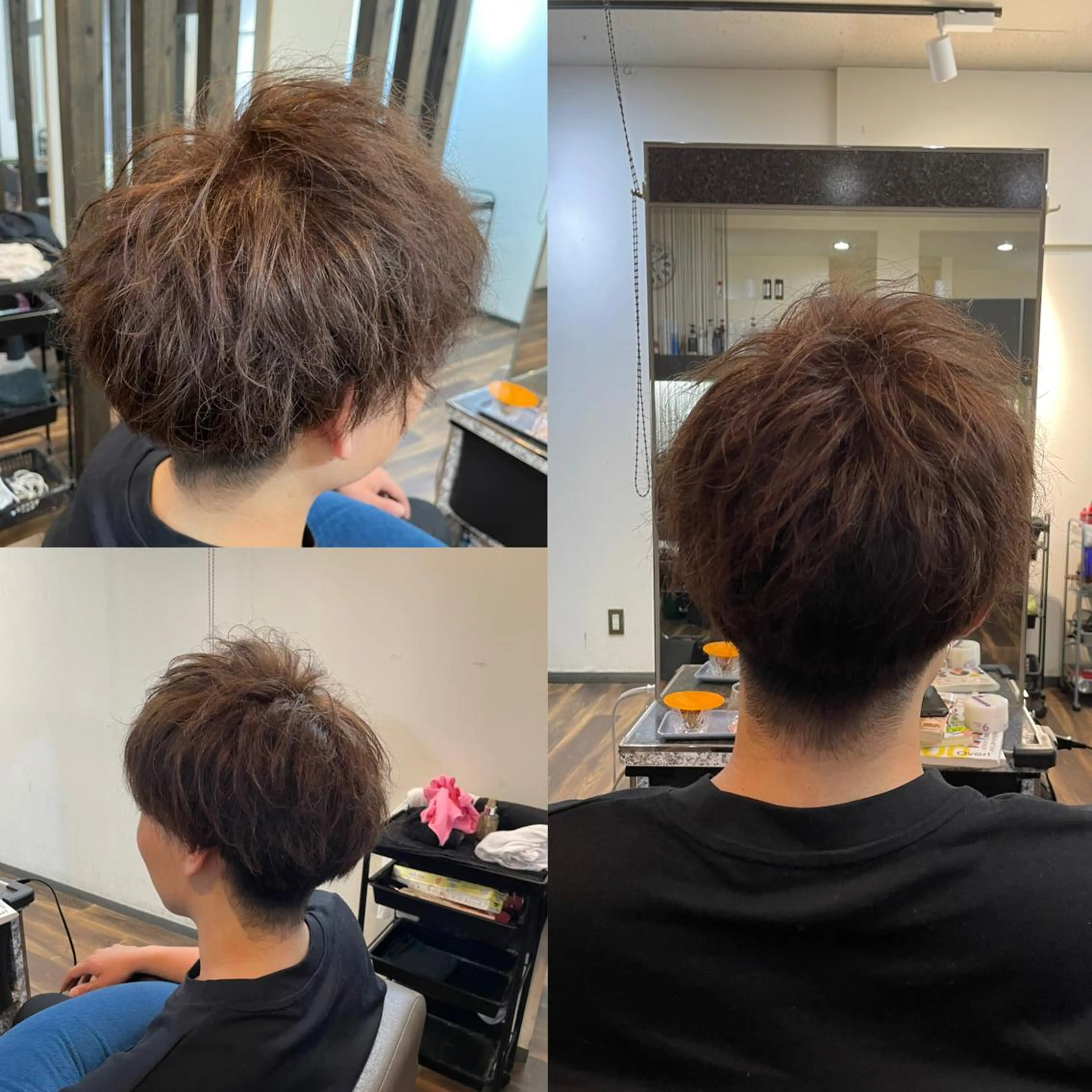 カラー メンズ メンズブリーチ ブリーチ ブリーチなしカラー カット ヘアカラー Leggu所属・木田 智大のヘアスタイル