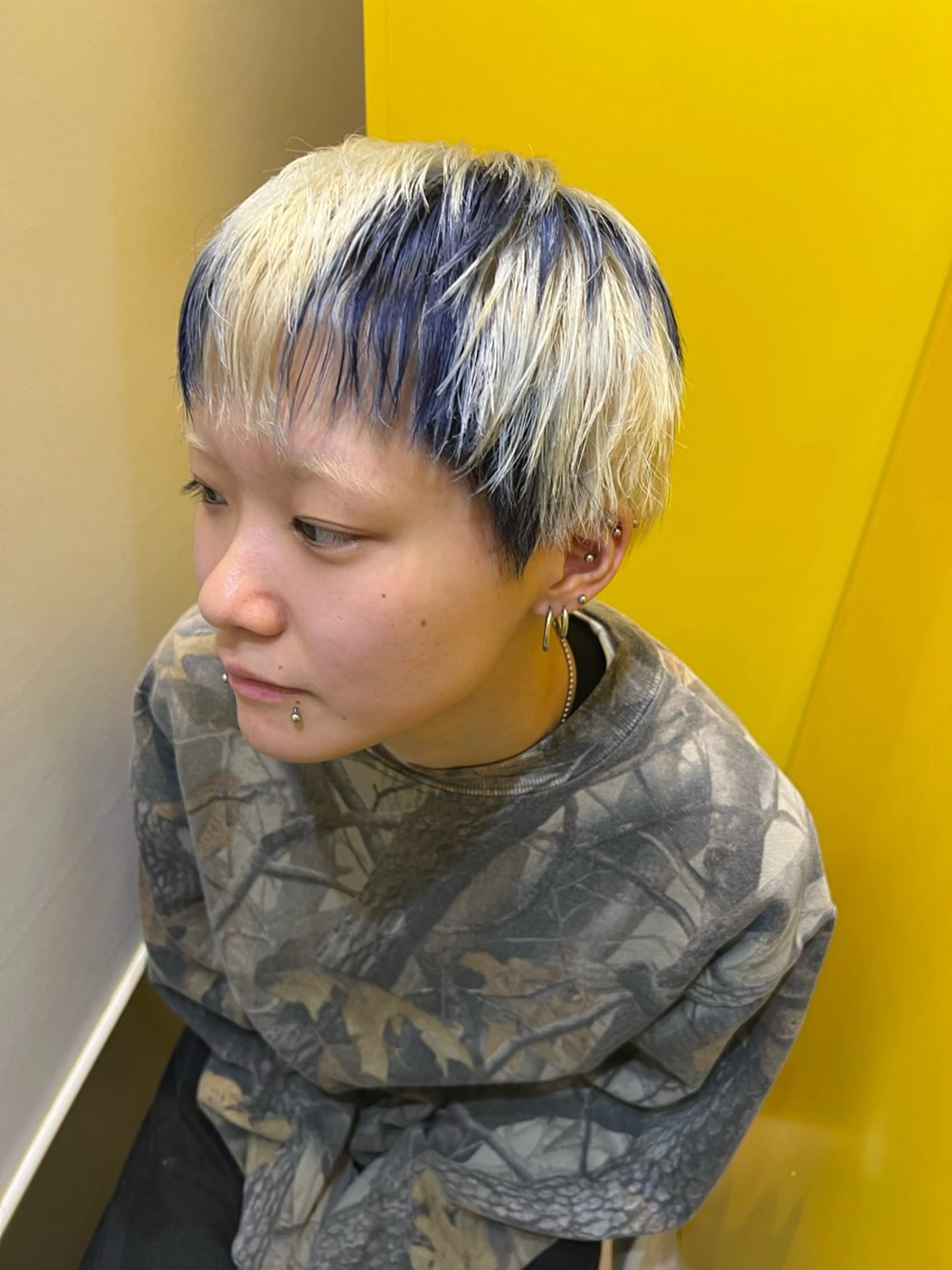 ショート カット ヘアカラー 💥ウルフカット デザインあんな💥のヘアスタイル