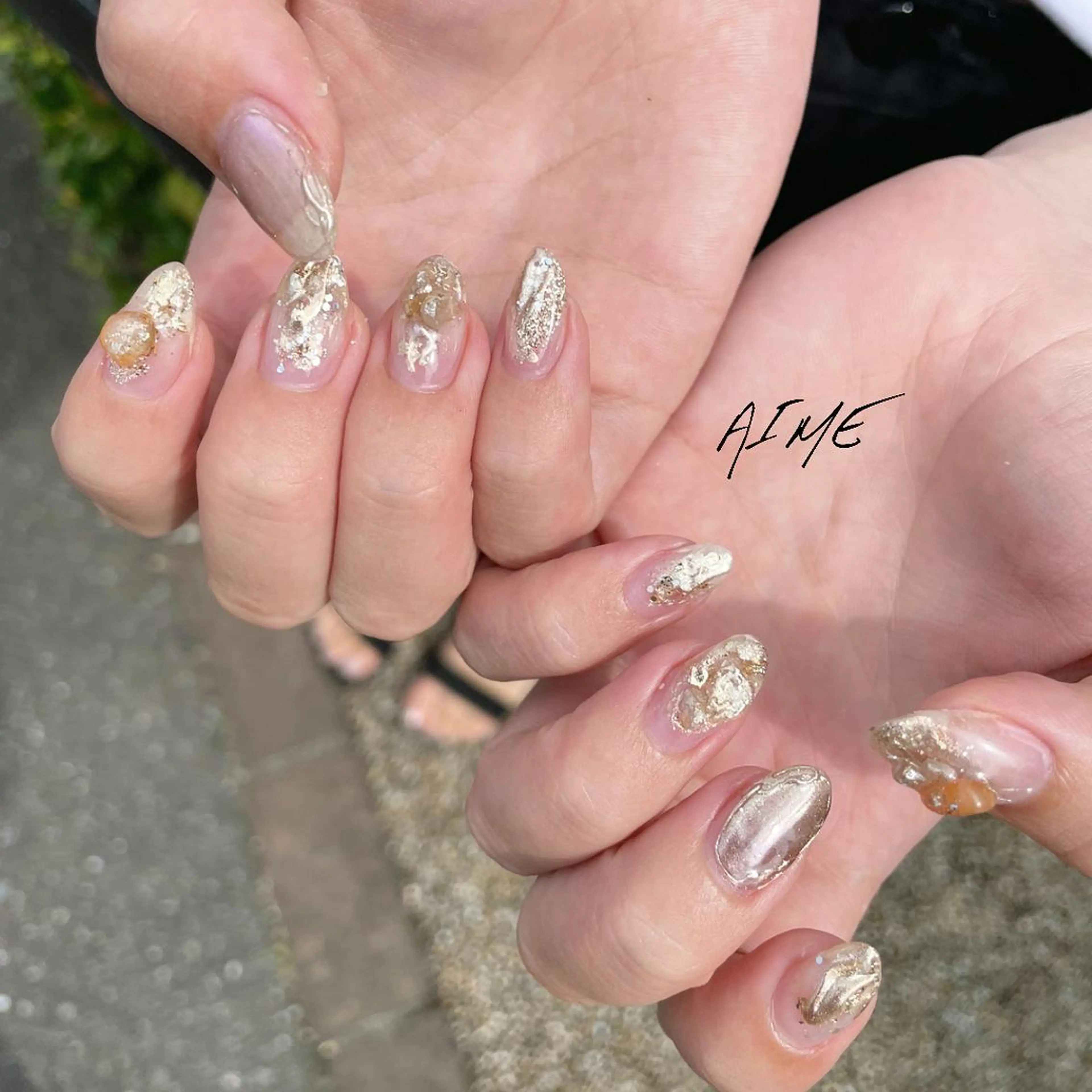 ネイル ハンドネイル AIME （momo）のネイルデザイン