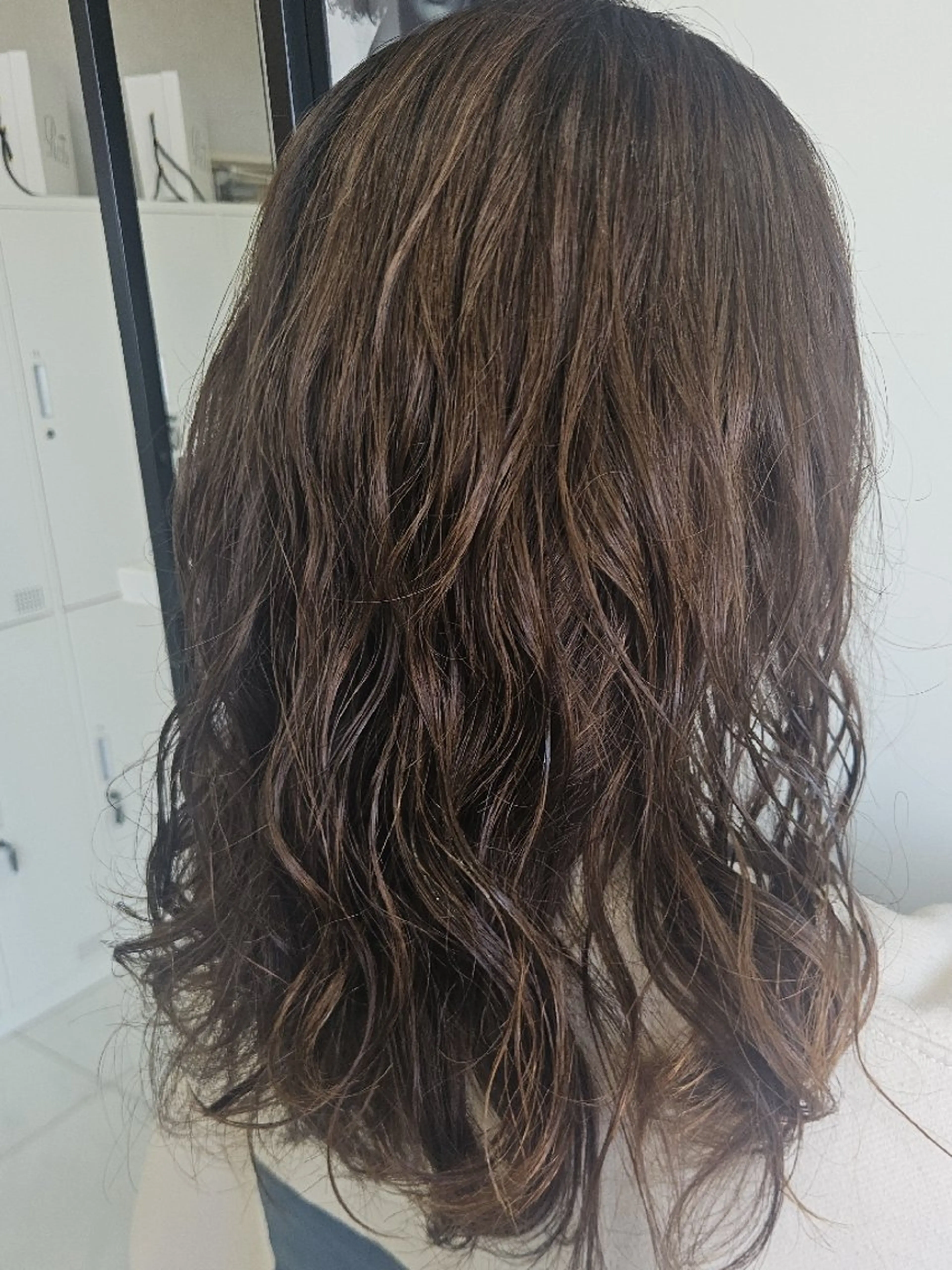 パーマ カラー セミロング セミロングパーマ 【GRANDEUR】 Matsuiのヘアスタイル