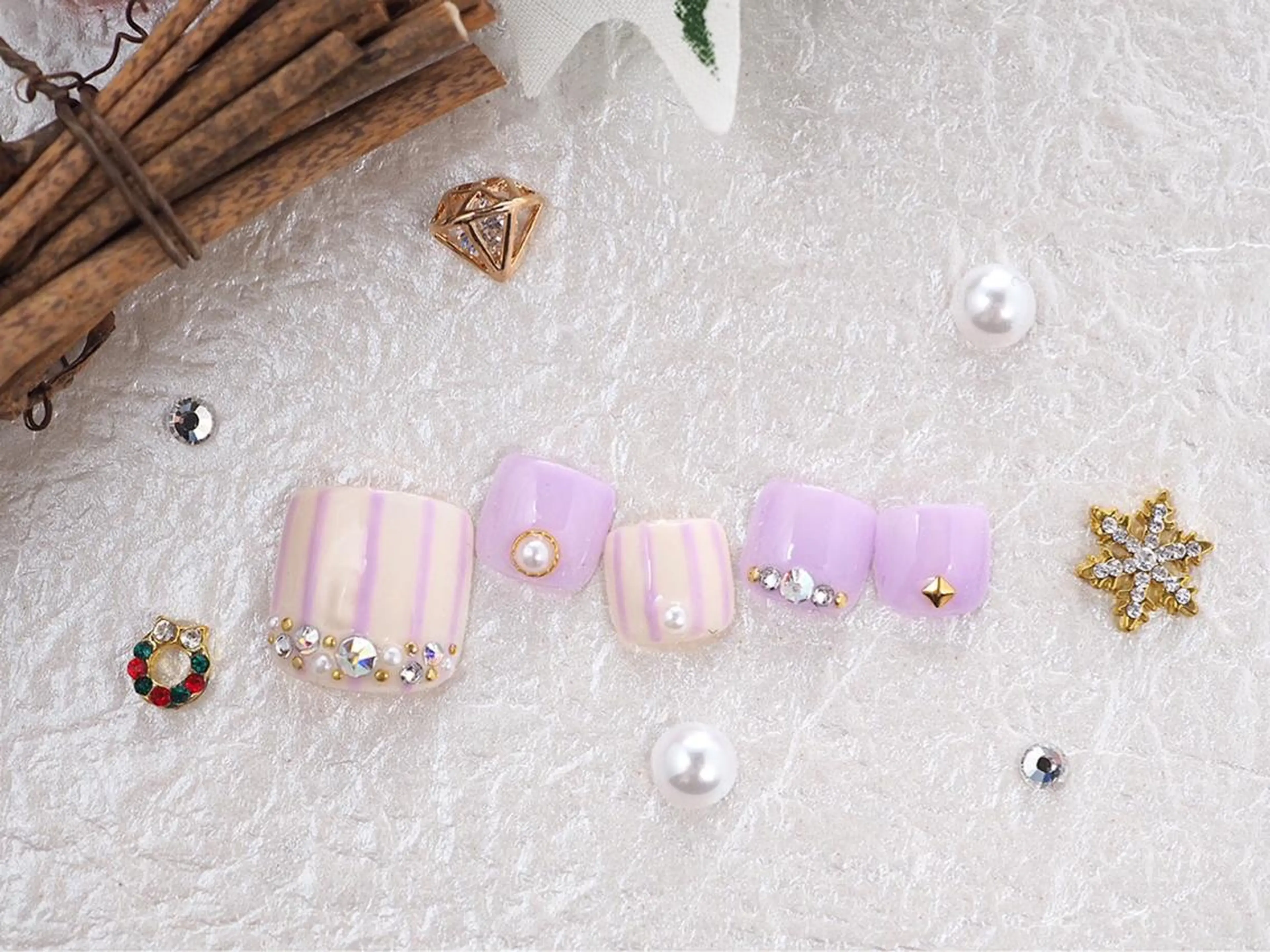 ネイル ネイルPetit Ribbonのネイルデザイン