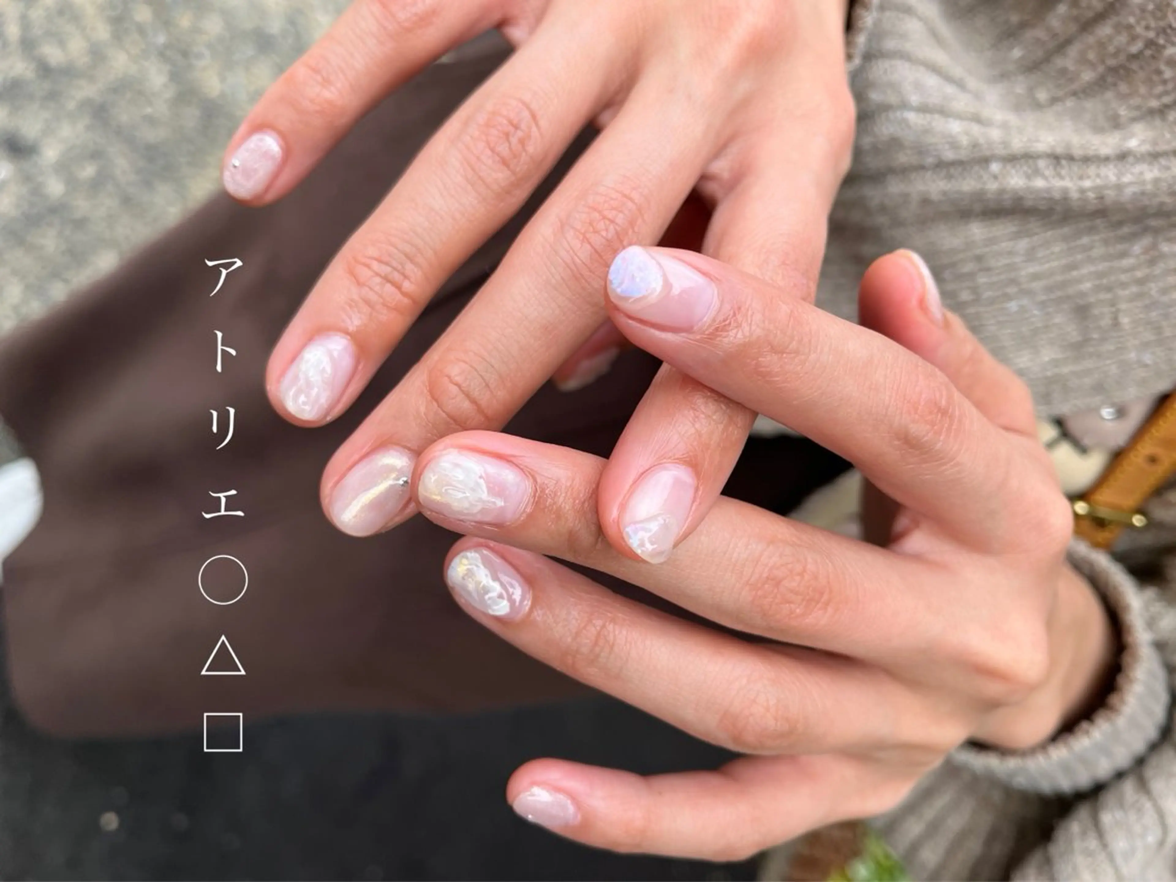 ネイル ハンドネイル アトリエ ○△□のネイルデザイン