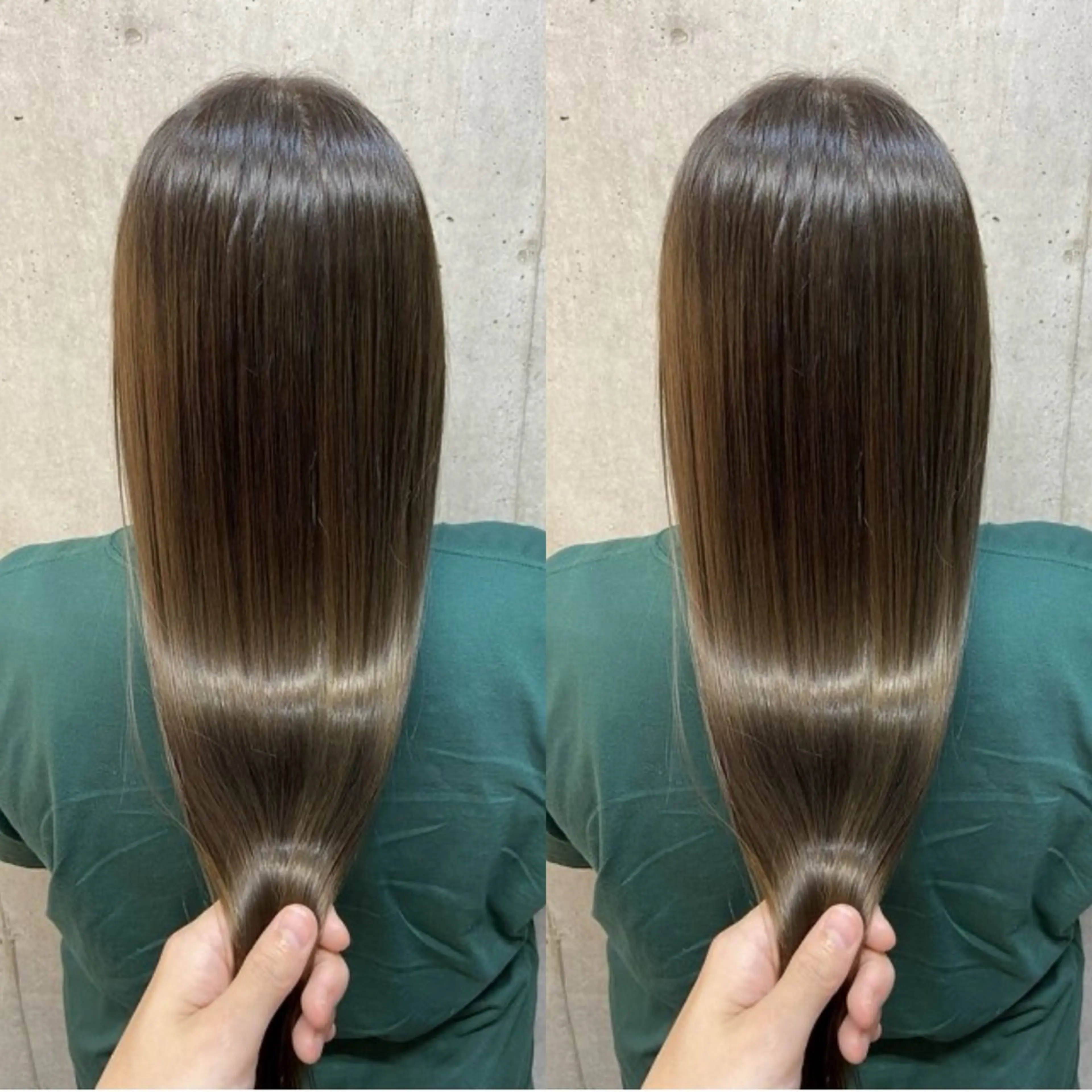 ロング 髪質改善 縮毛矯正 トリートメント ヘアカラー トリートメント 銀座⭐️髪質改善⭐️ 平中　留生のヘアスタイル