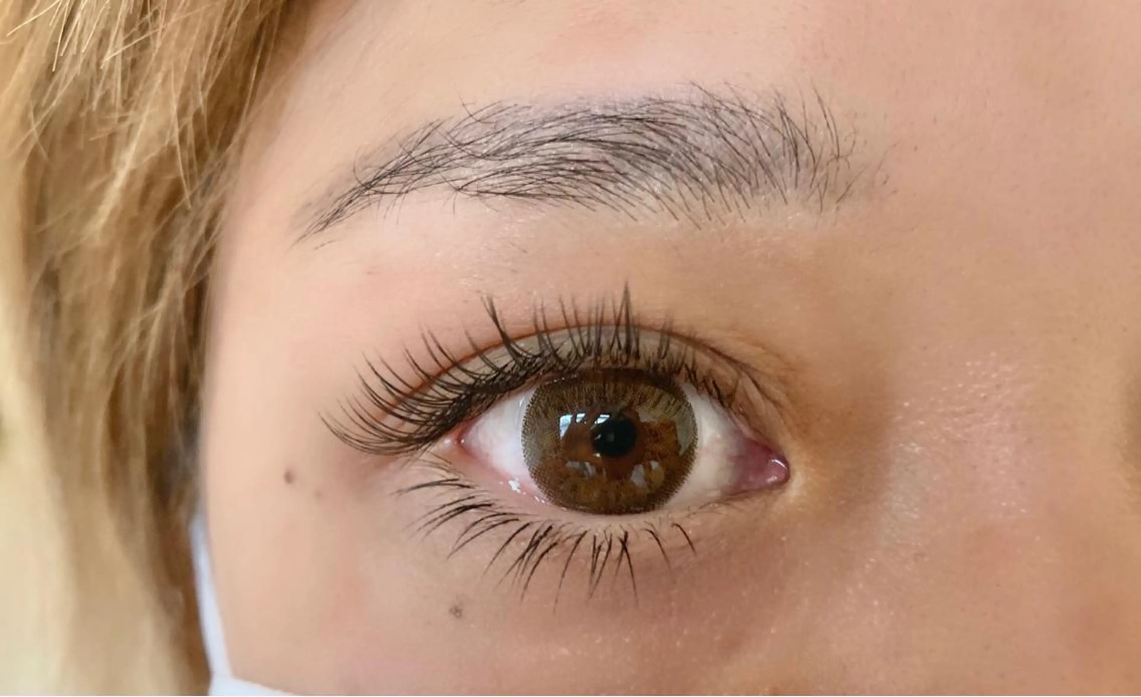 下まつ毛エクステ 片目5本 計10本(下まつ毛のみのご予約は承っておりません。)の写真