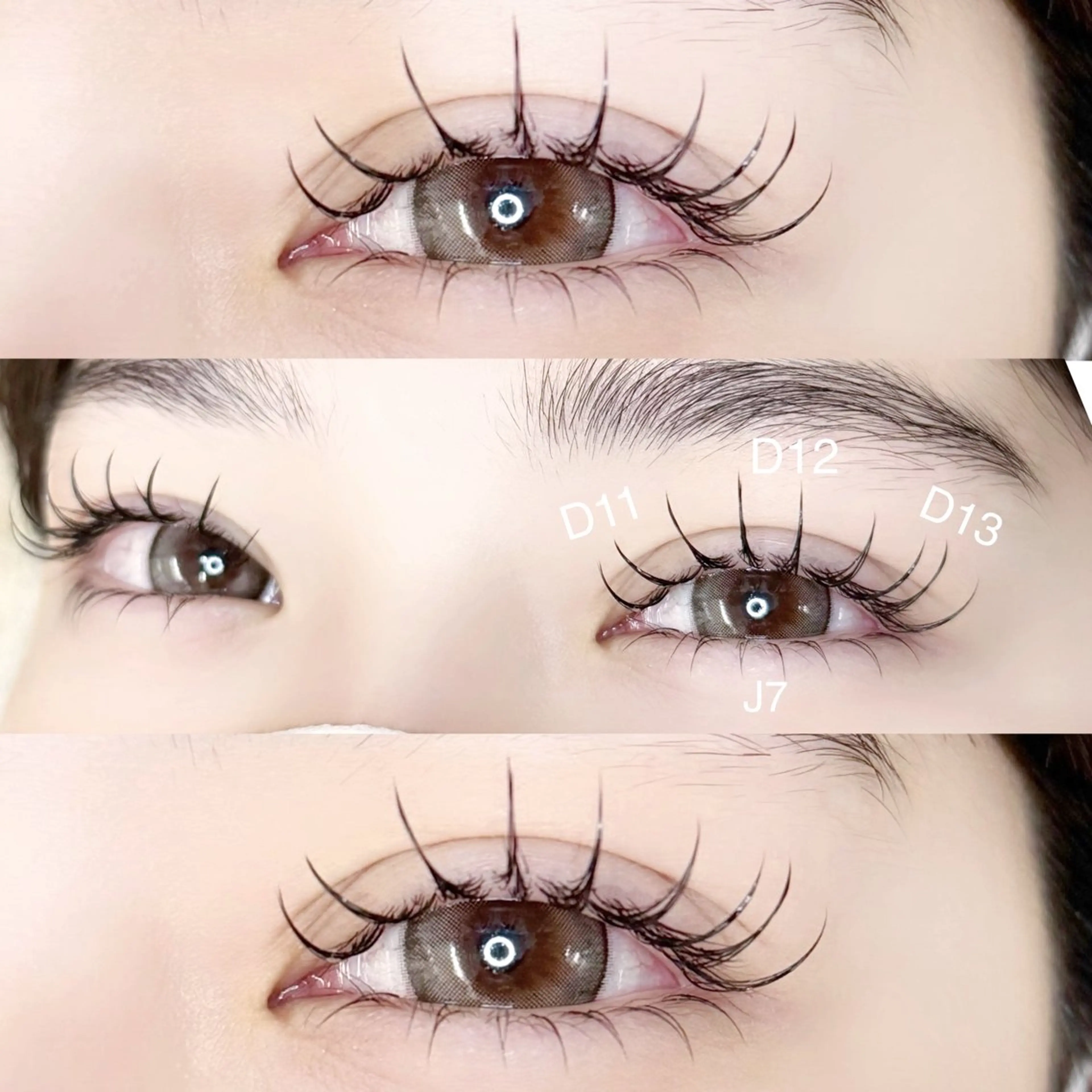 マツエク・マツパ フラットラッシュ マツエク ゆいな 💖のマツエク・マツパデザイン