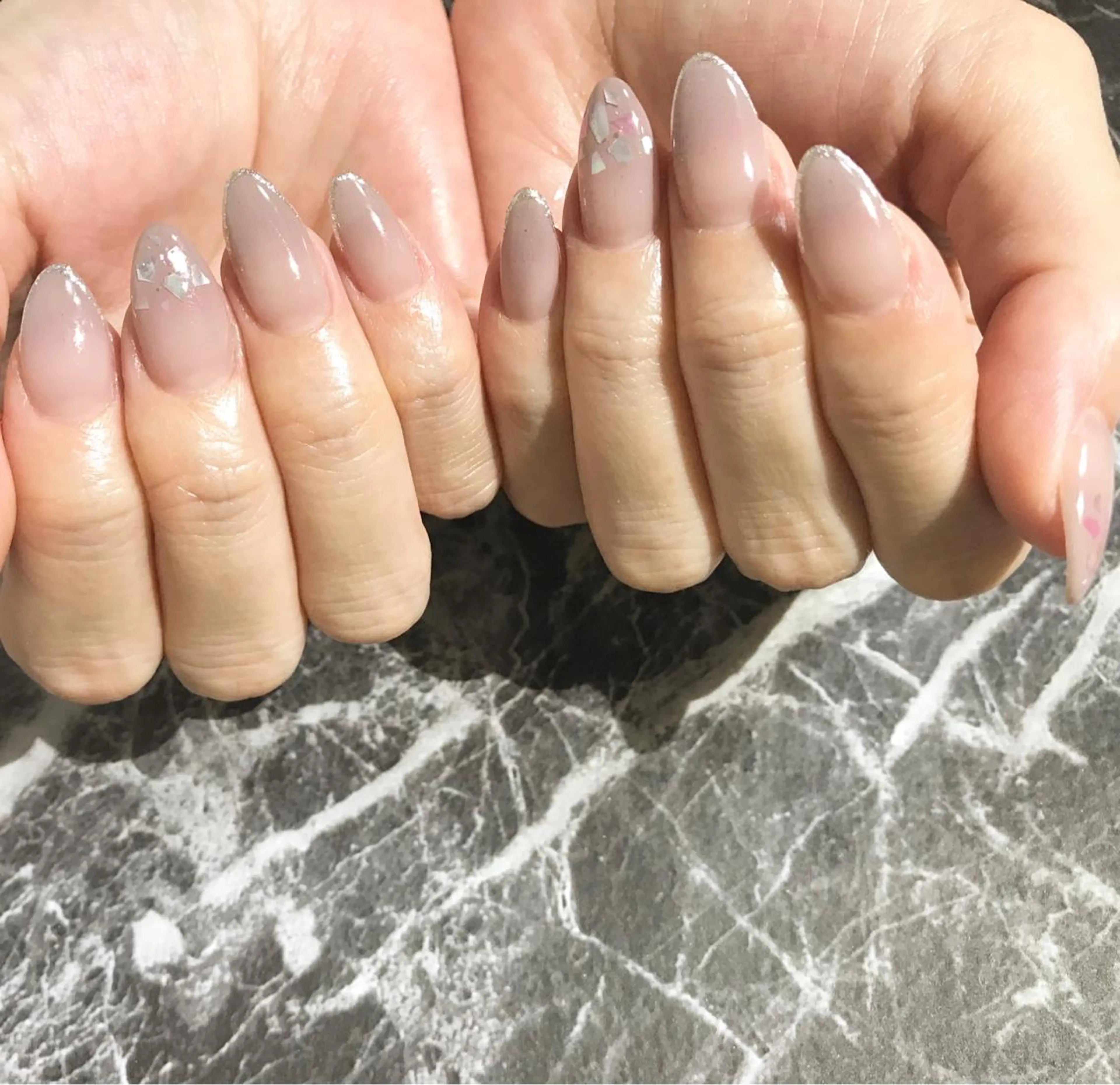 ネイル フットネイル ニュアンスネイル シンプルネイル 春ネイル 夏ネイル ネイル フフラ所属・nail fufla ♡yamane♡のネイルデザイン