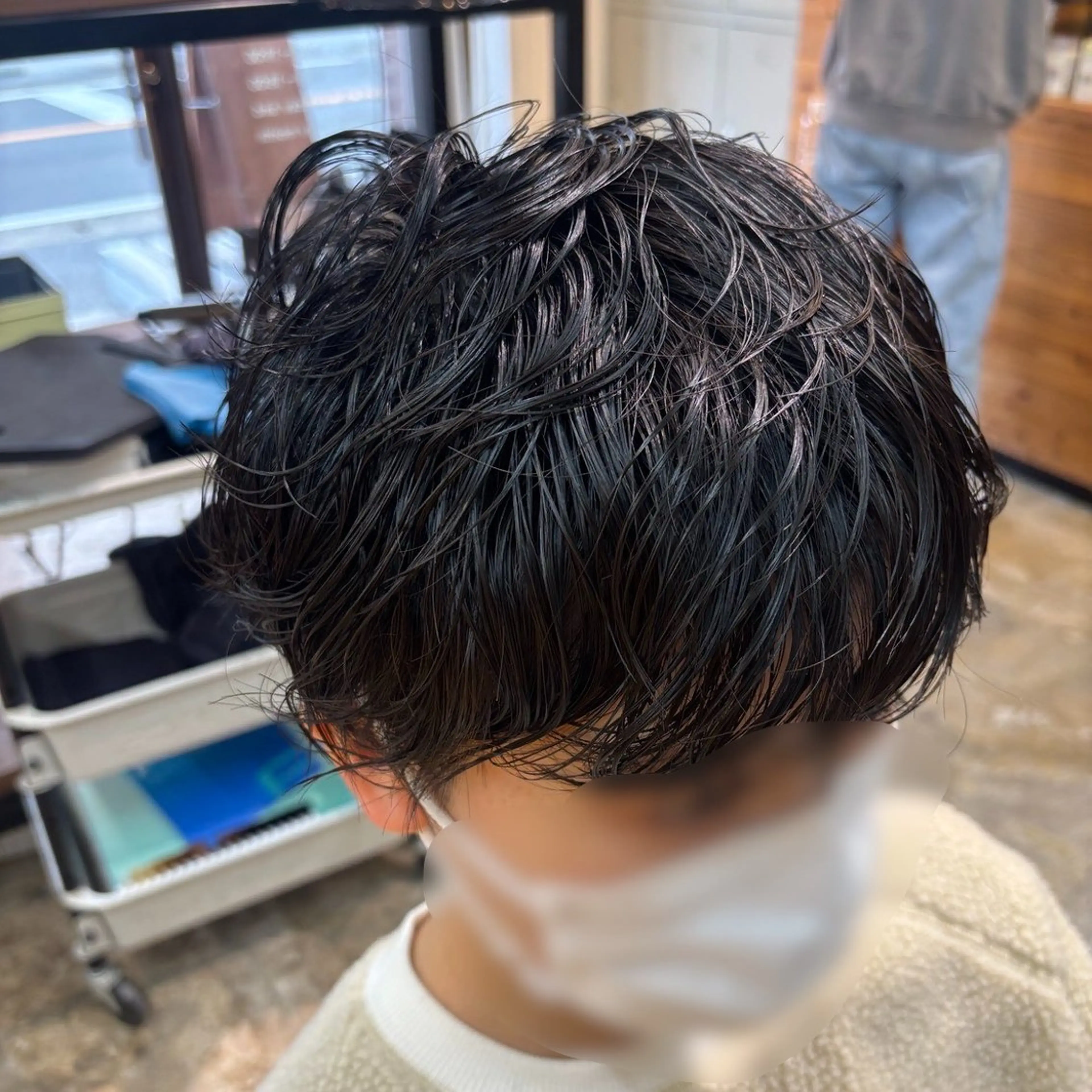 パーマ メンズ カット パーマ AND LIFE hair&relax所属・TSUBASA 🪽のヘアスタイル