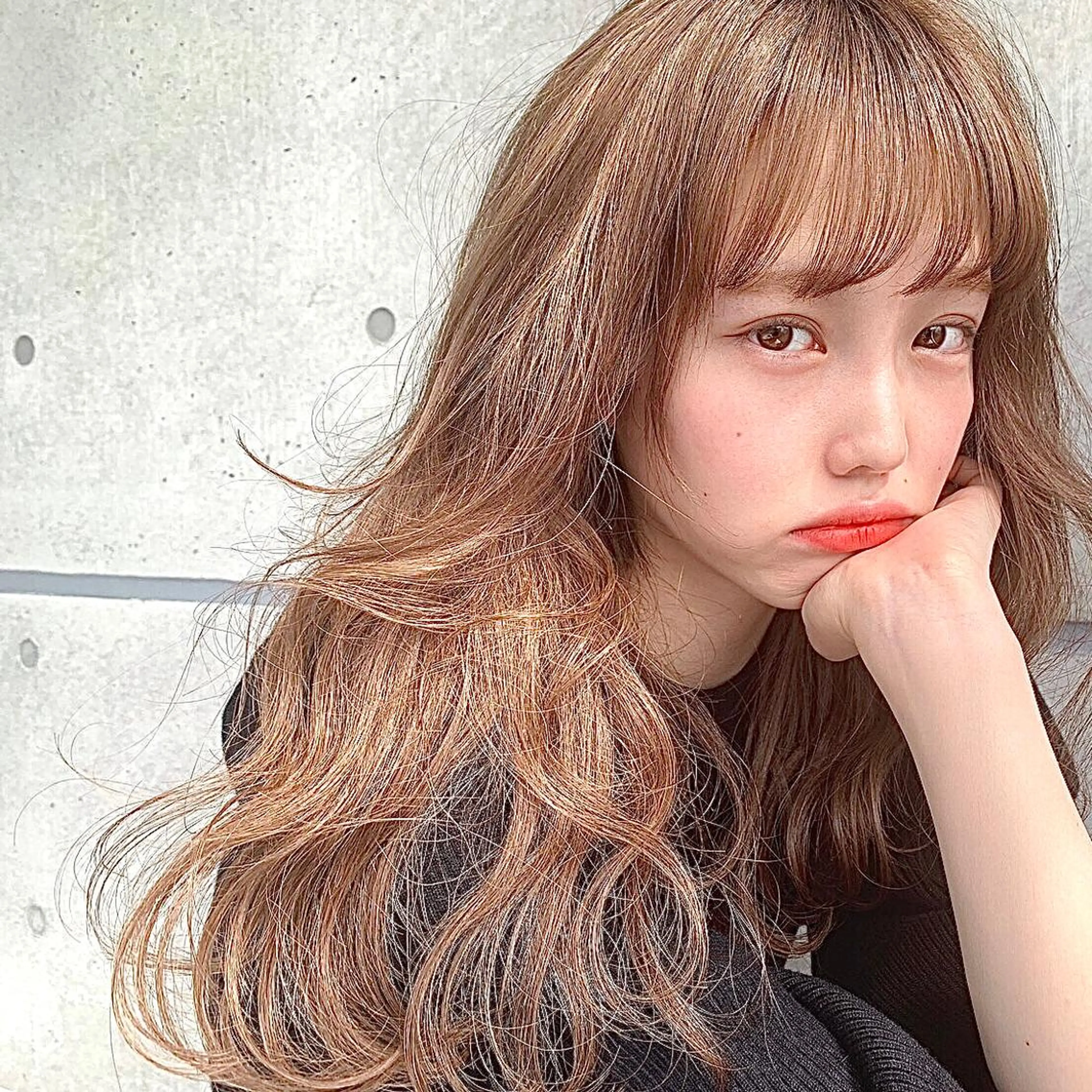 ロング カラー YU-KA ✂︎ROSSOのヘアスタイル