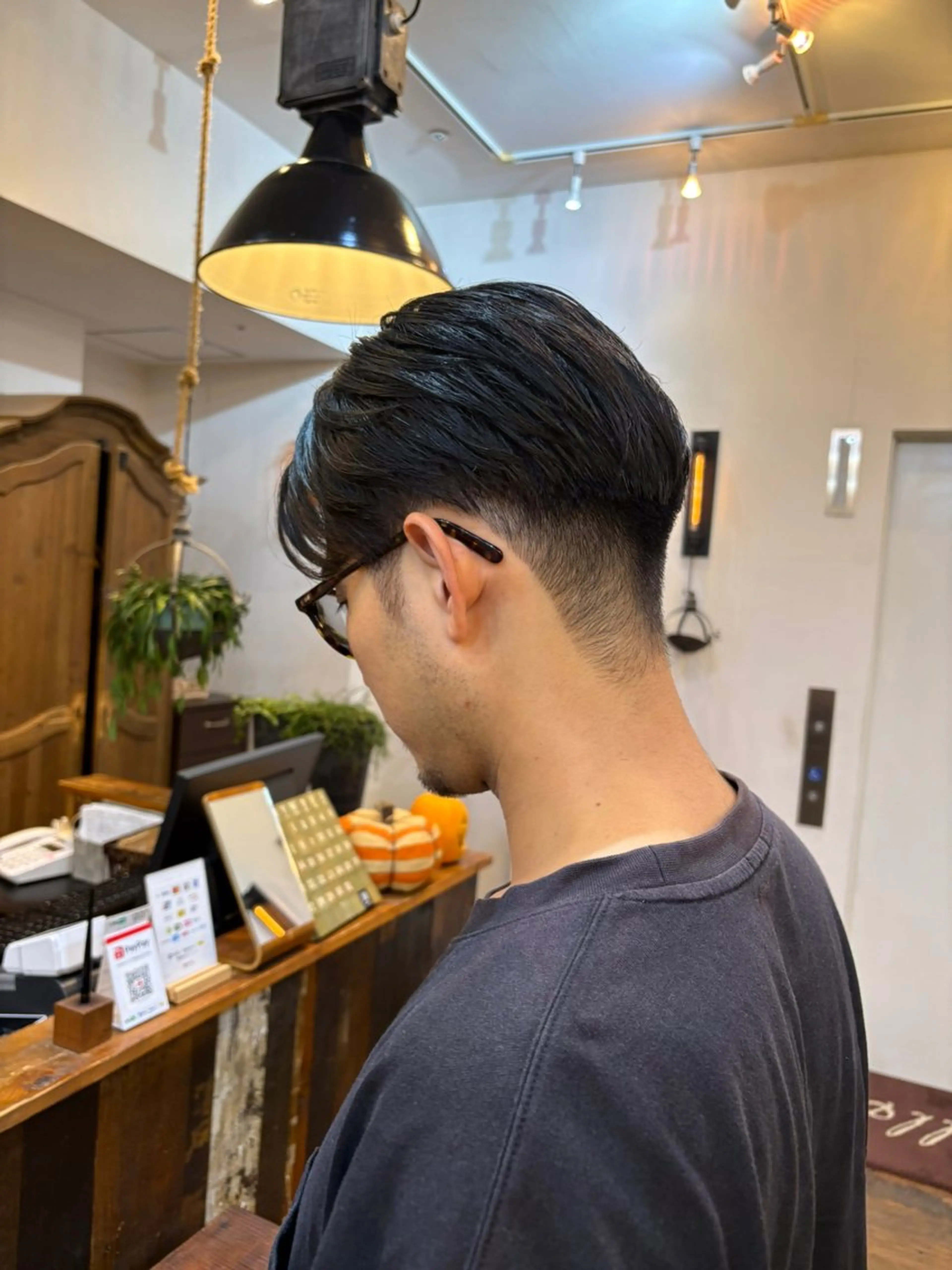 メンズ 刈り上げ カット トリートメント 似合わせカット‪// 鶴我万唯華のヘアスタイル