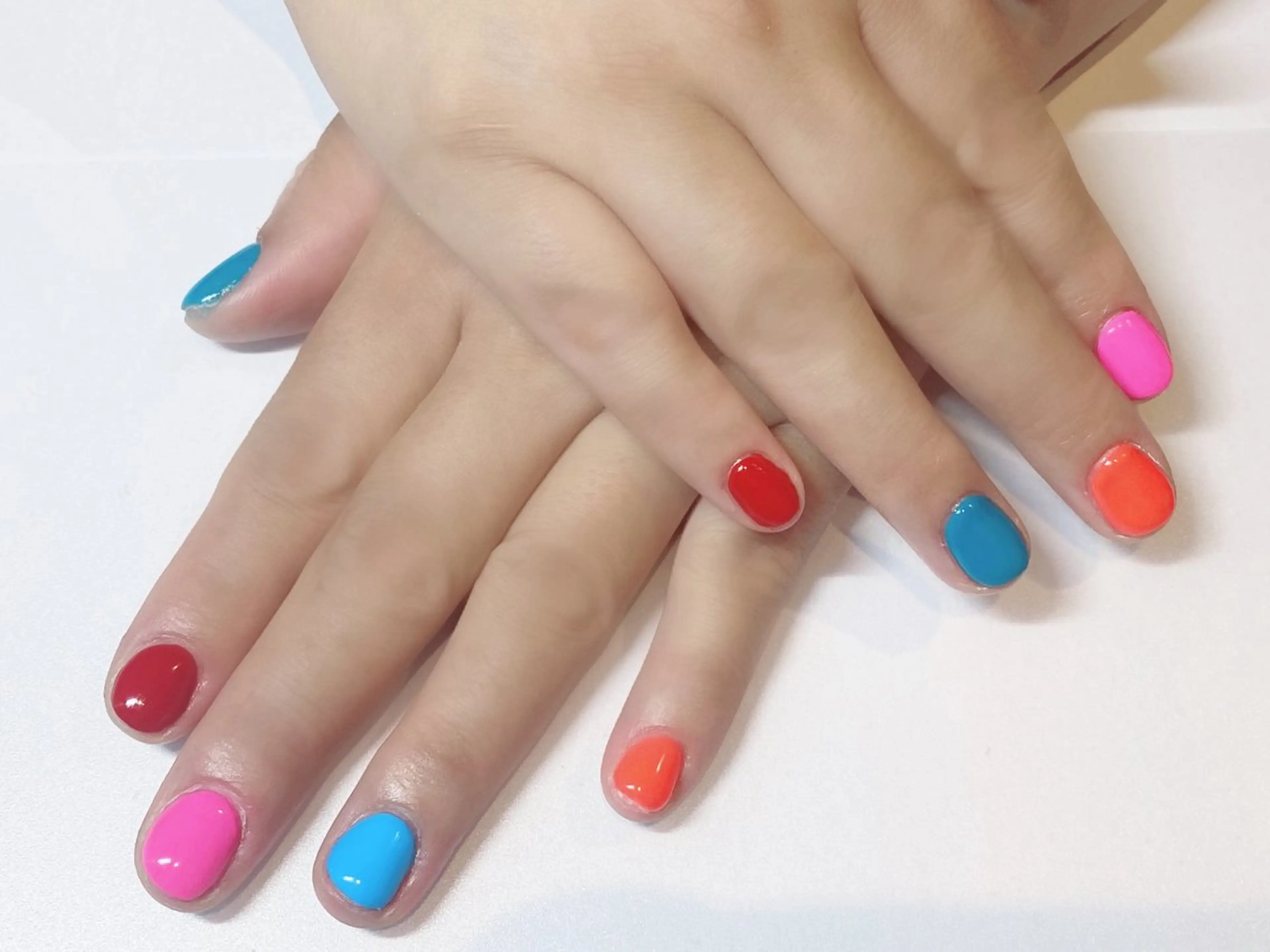 ネイル ハンドネイル ハンドケア 清川 椿咲のネイルデザイン