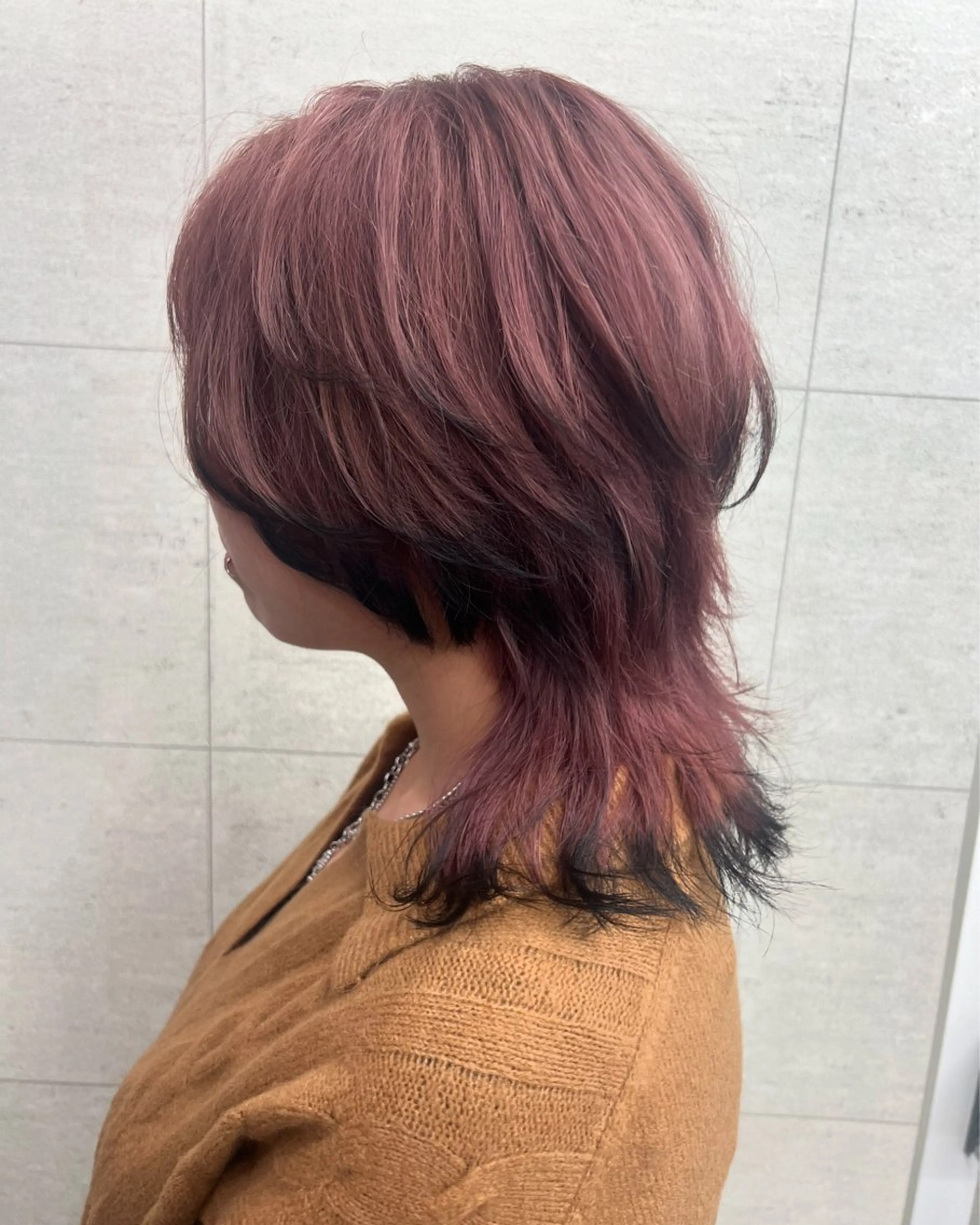 ミディアム カラー E:terne大宮店 ディレクター豊島穂希のヘアスタイル