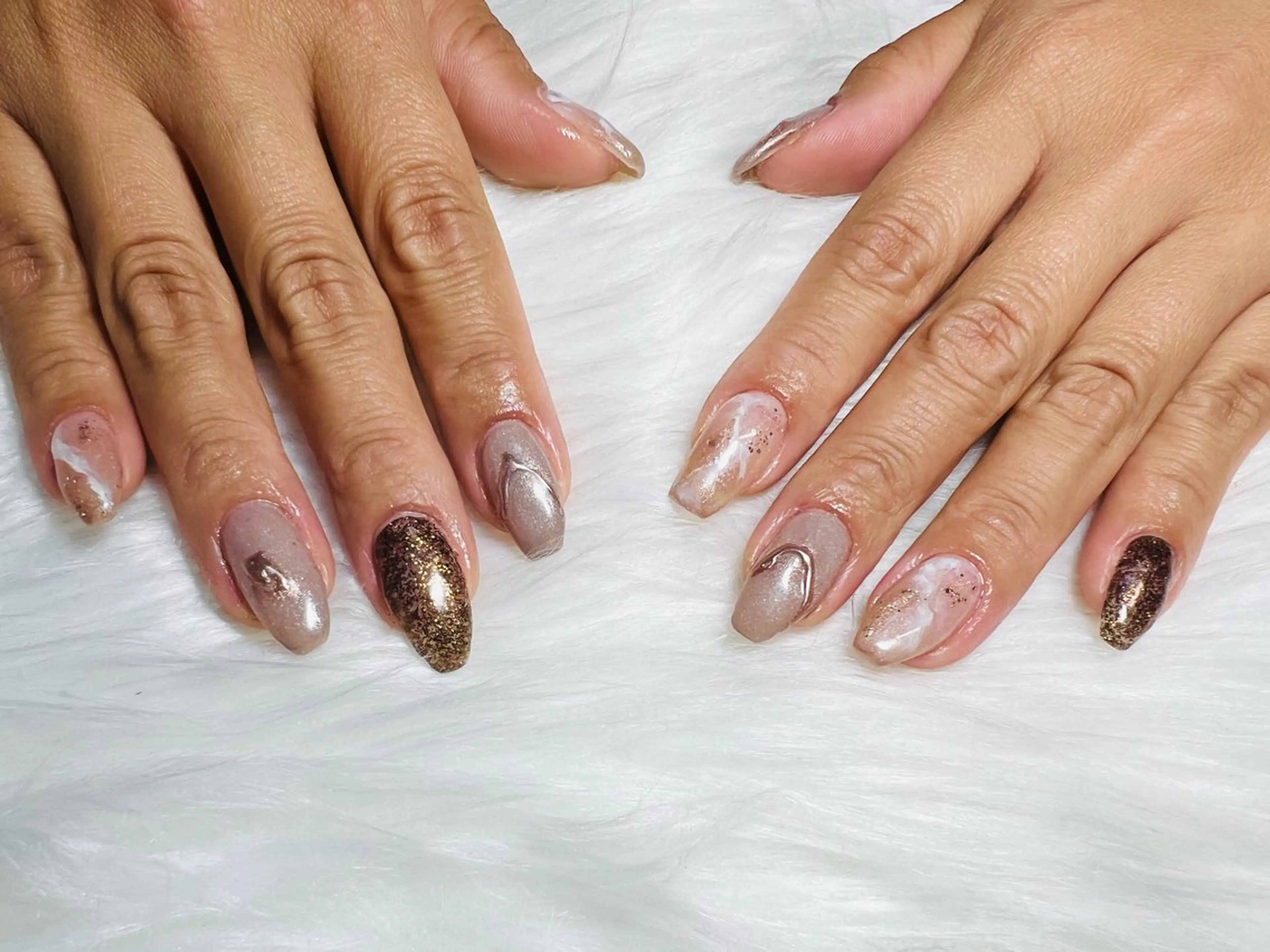 ネイル ニュアンスネイル Ruana Nailのネイルデザイン