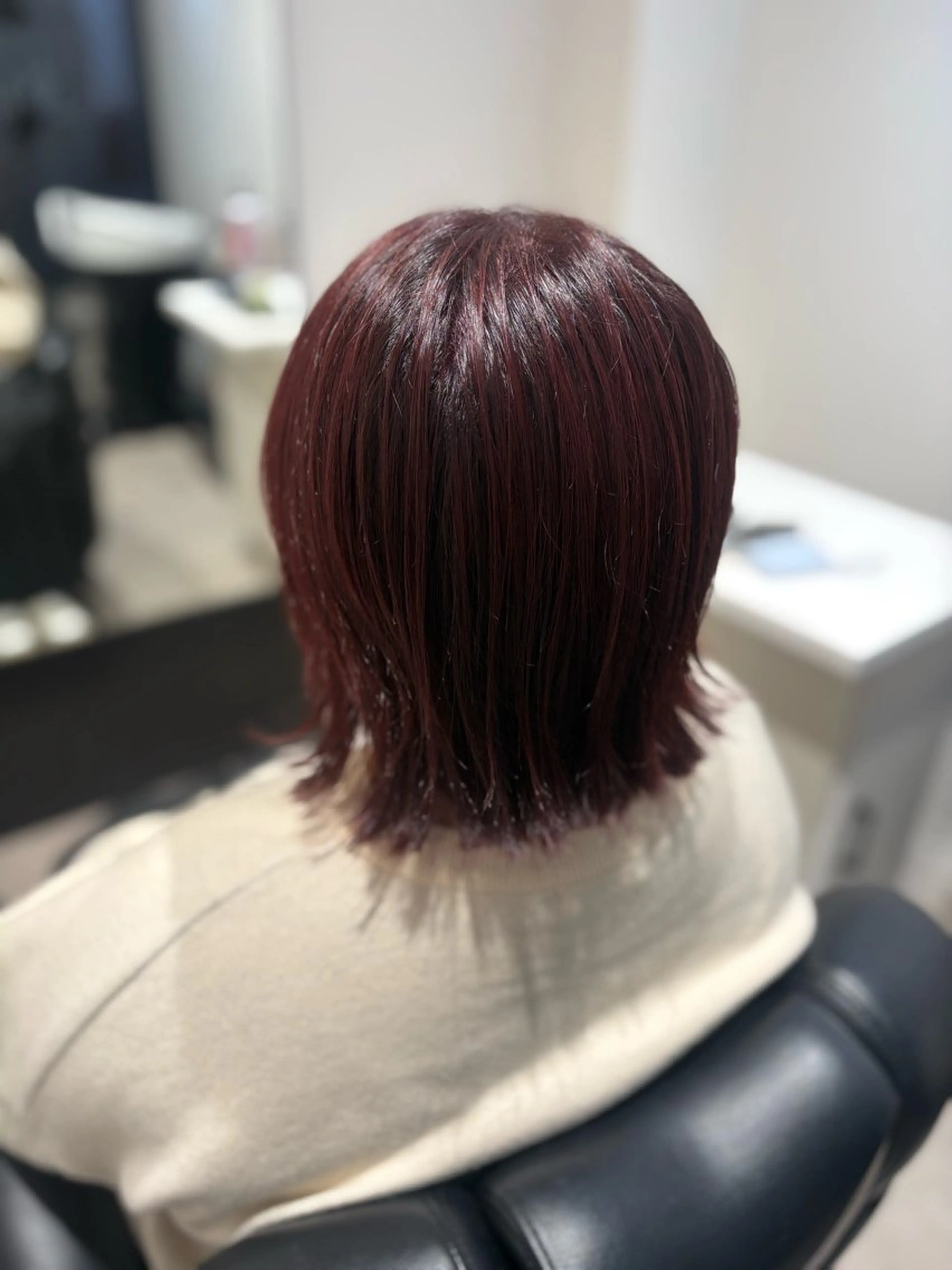 ミディアム カット ヘアカラー AVANCE泉大津店 加茂瑞希のヘアスタイル